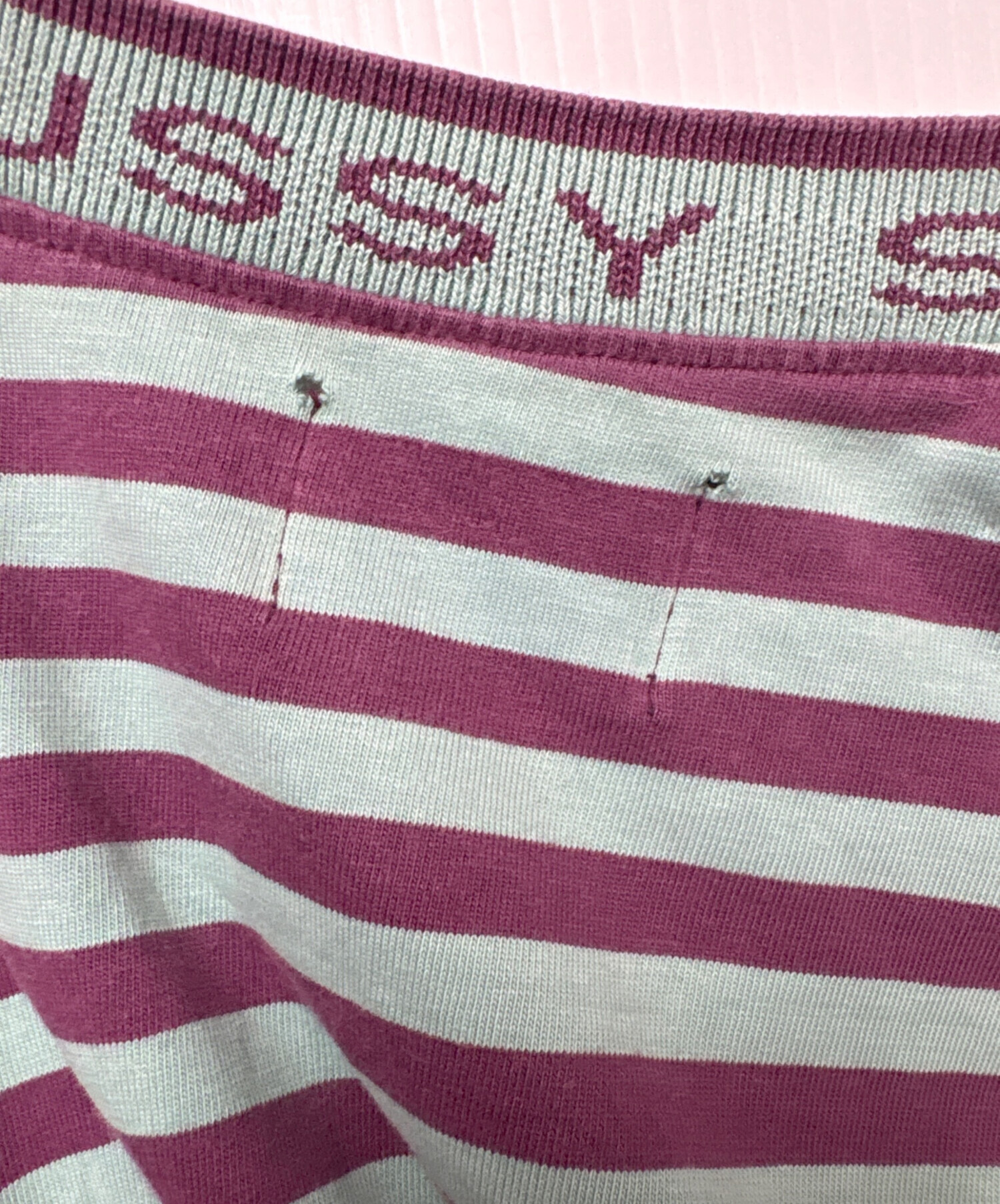中古・古着通販】stussy (ステューシー) ボーダーカットソー パープル 