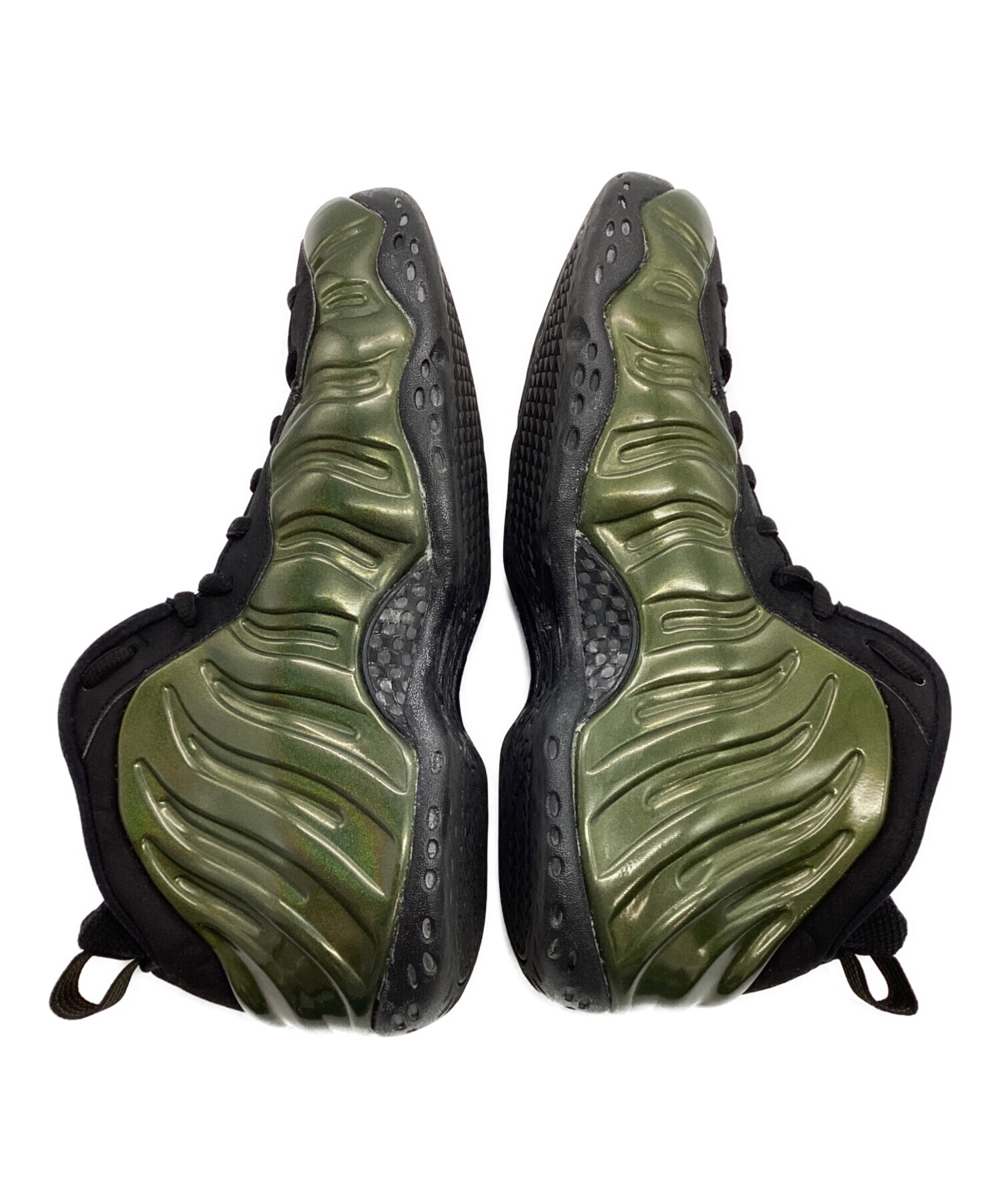 中古・古着通販】NIKE (ナイキ) AIR FOAMPOSITE ONE グリーン サイズ 