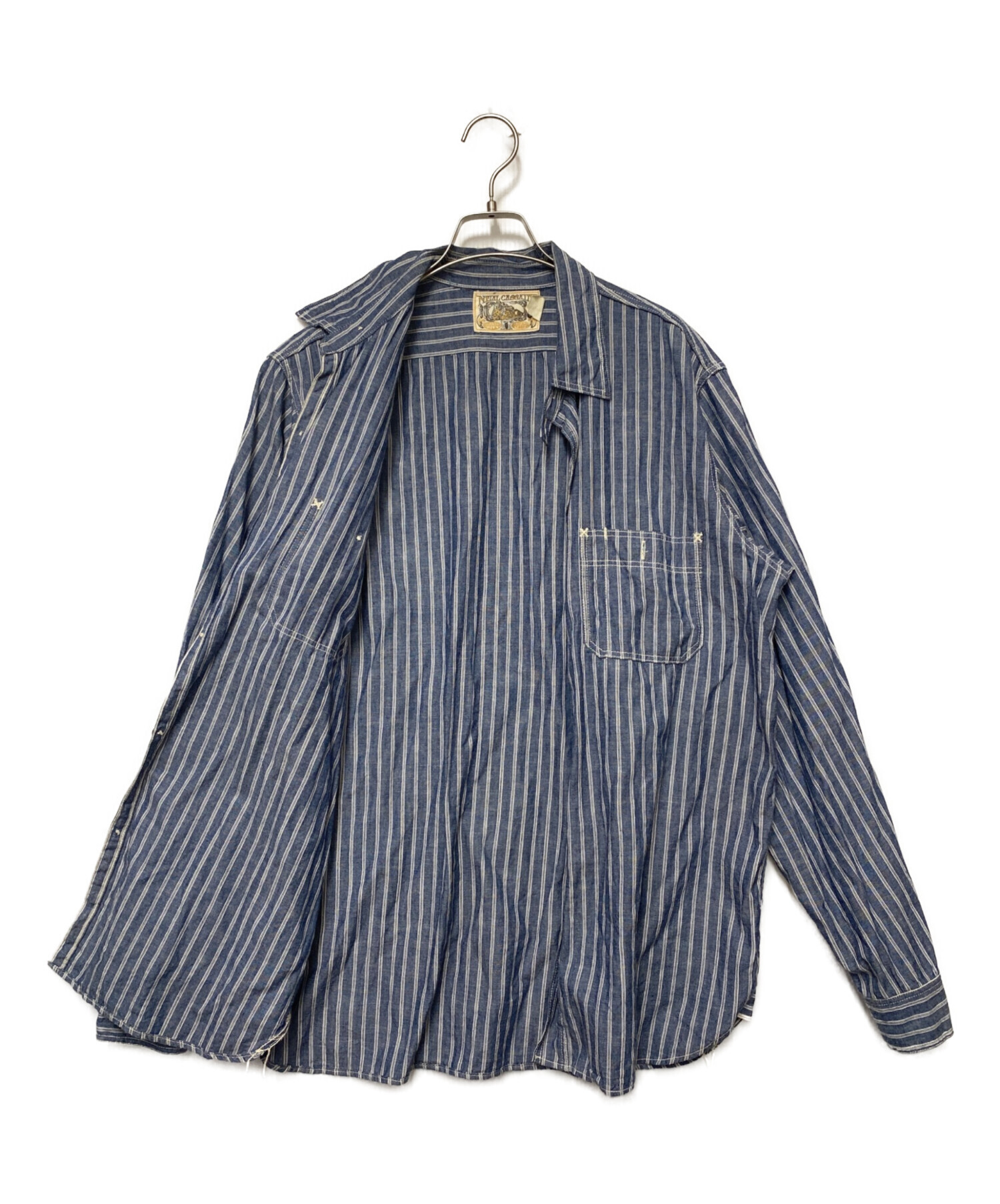 D*n様 フリーホイラーズシャツサイズ17タグ付き 中古・古着通販】FREEWHEELERS (フリーホイーラーズ) 長袖シャツ