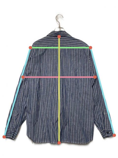 D*n様 フリーホイラーズシャツサイズ17タグ付き 中古・古着通販】FREEWHEELERS (フリーホイーラーズ) 長袖シャツ