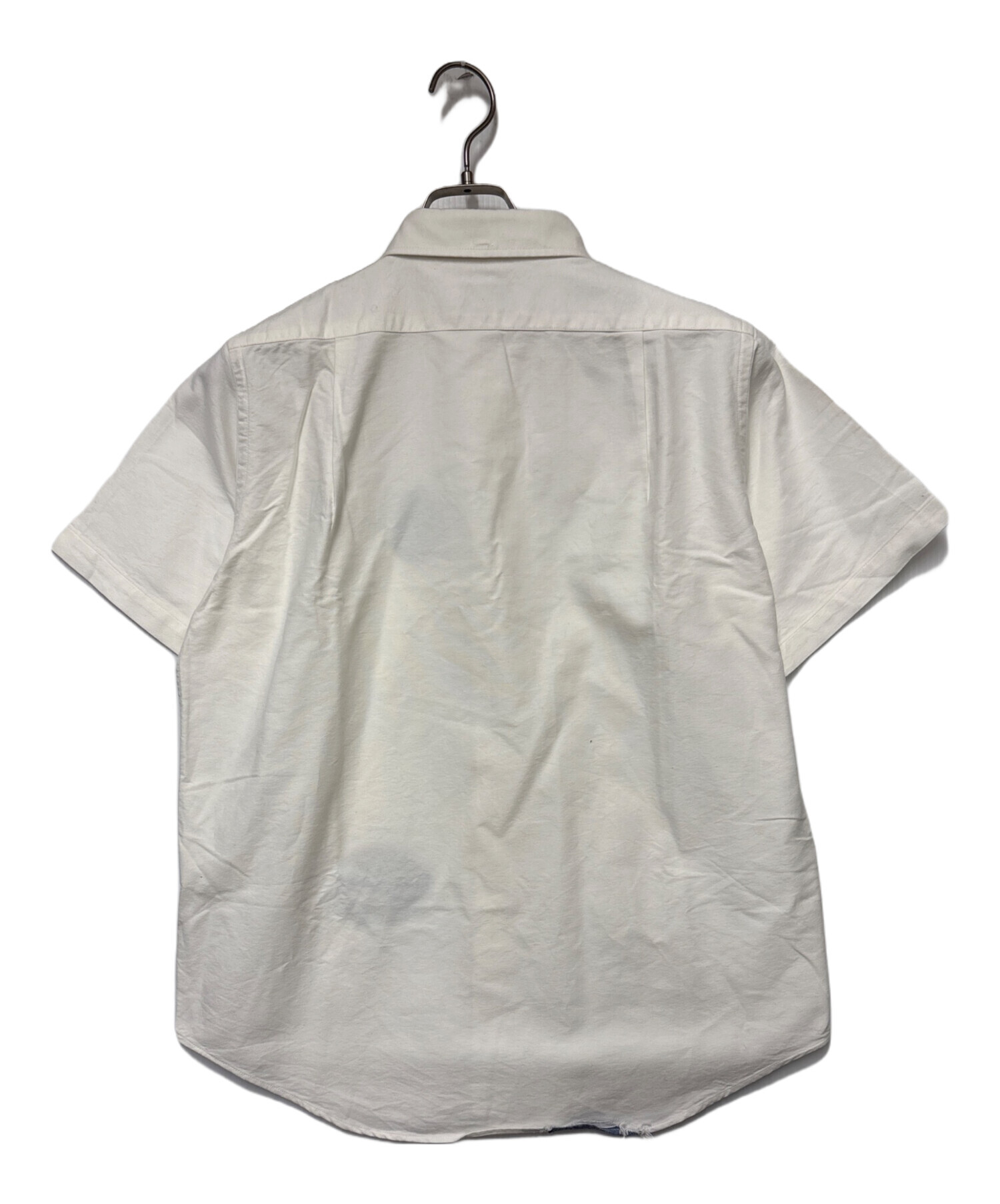 .Kです！A BATHING APE ボタンダウンシャツ ホワイト 中古・古着通販】A BATHING APE (アベイシングエイプ) A BATHING APE