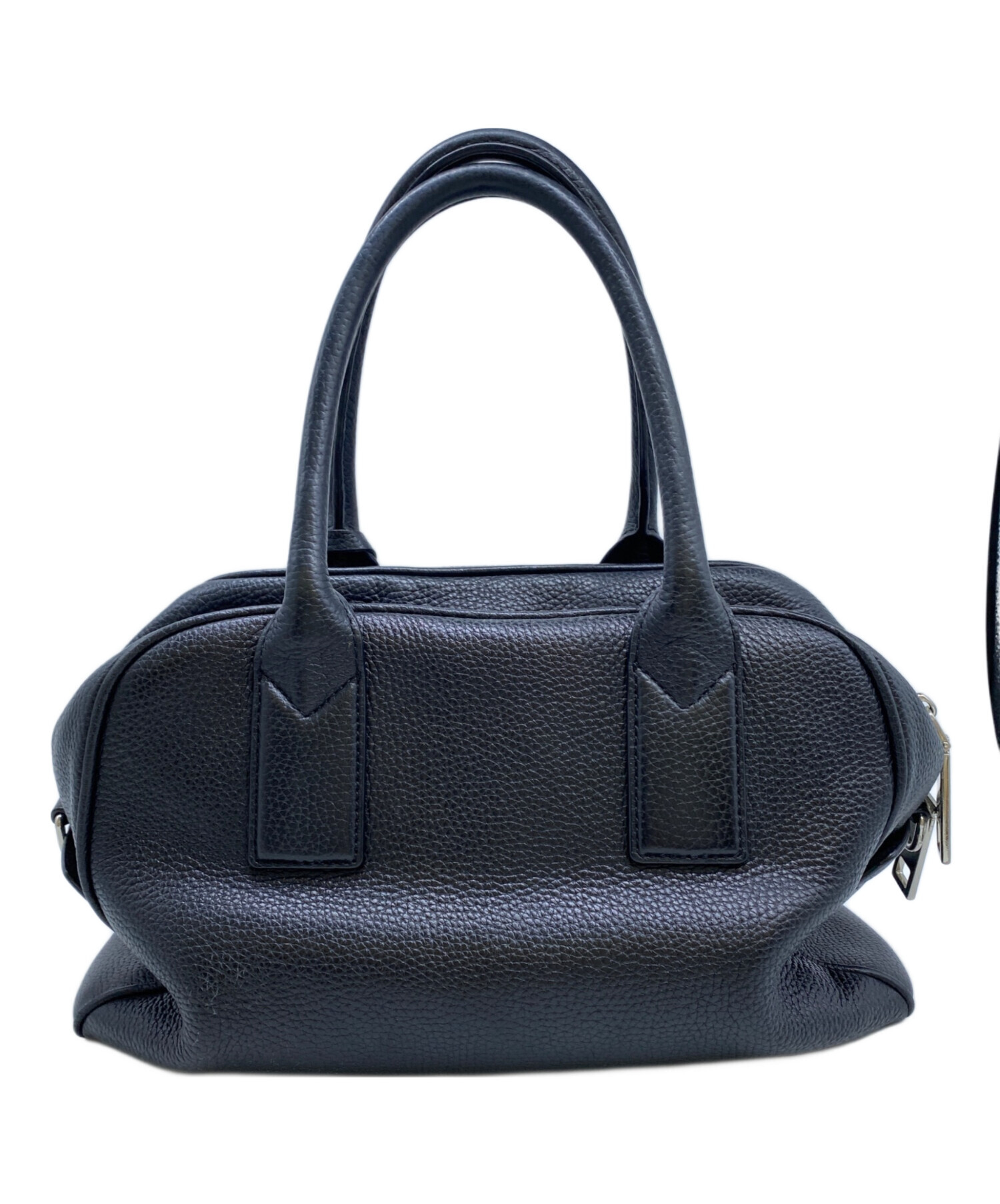 美品MARC JACOBSマークジェイコブス 2wayボストンバック ブラック 中古・古着通販】MARC JACOBS (マークジェイコブス) 2WAYミニボストン