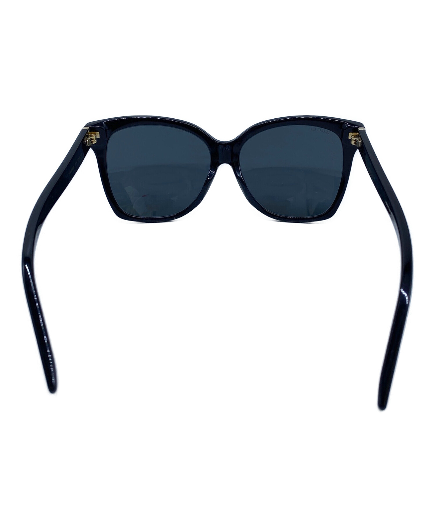 ね*粉様 GUCCI ブラックサングラス サイズ140 中古・古着通販】GUCCI (グッチ) サングラス ブラック サイズ:57ㇿ15