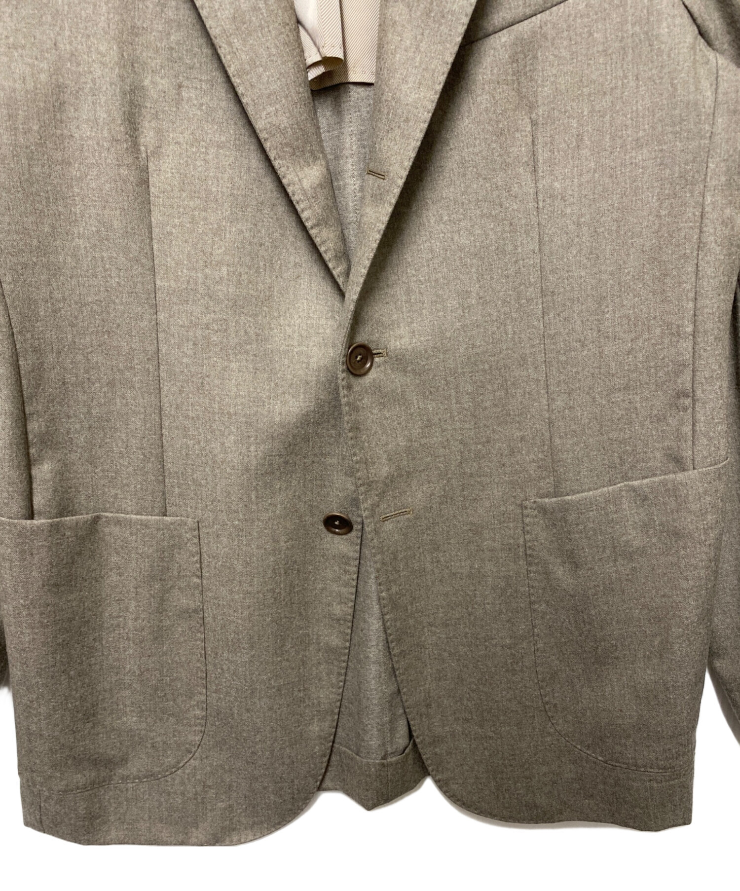 De petrillo デペトリロ　テーラードジャケット　アイボリー　48 L 中古・古着通販】De Petrillo (デペトリロ) De Petrillo ウール