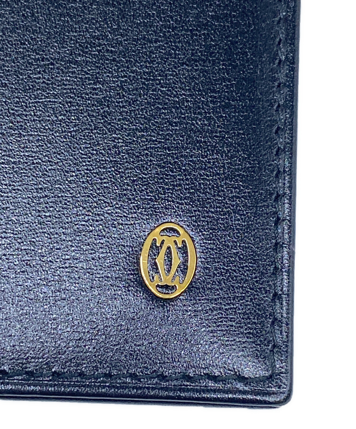 中古・古着通販】Cartier (カルティエ) 札入れ ブラック｜ブランド