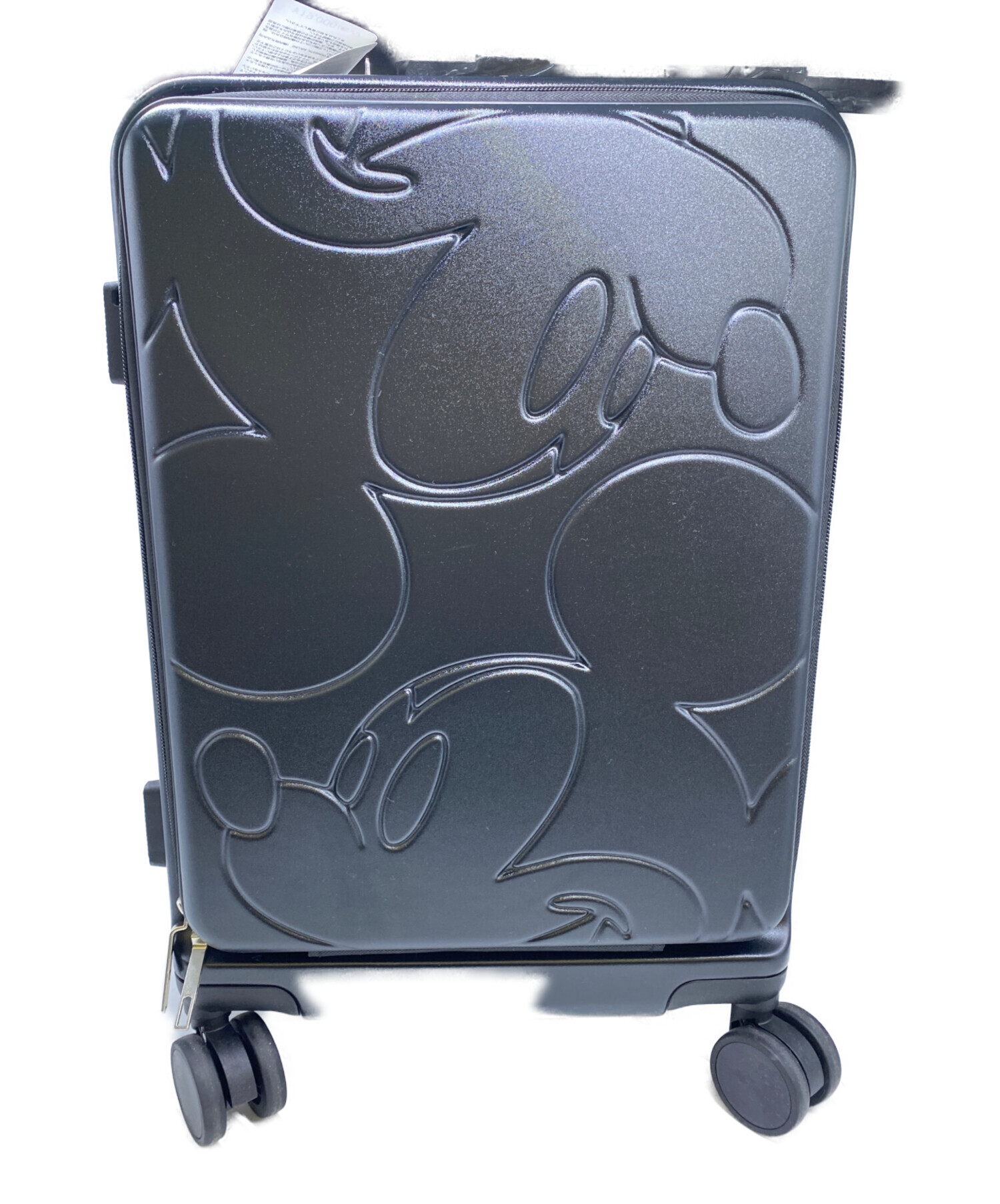 中古・古着通販】Disney (ディズニー) Disney キャリーバッグ ブラック 