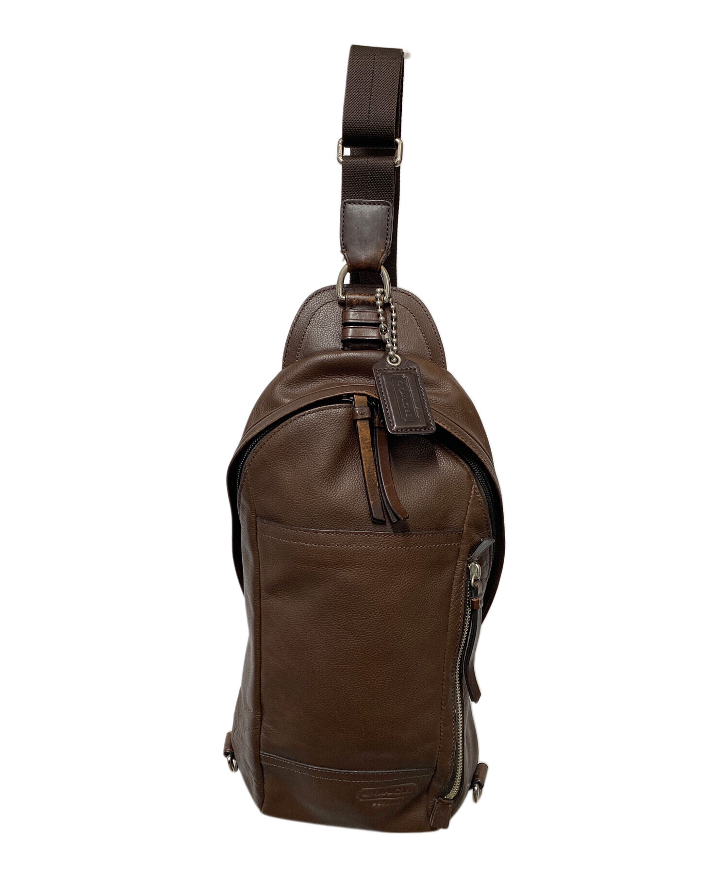 中古・古着通販】COACH (コーチ) COACH ショルダーバッグ ブラウン