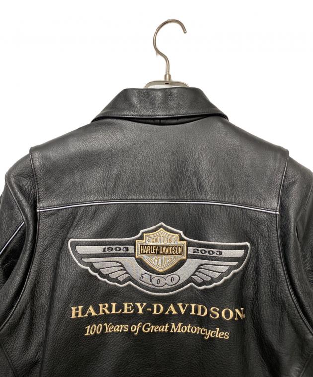 中古・古着通販】HARLEY-DAVIDSON (ハーレーダビッドソン) レザー