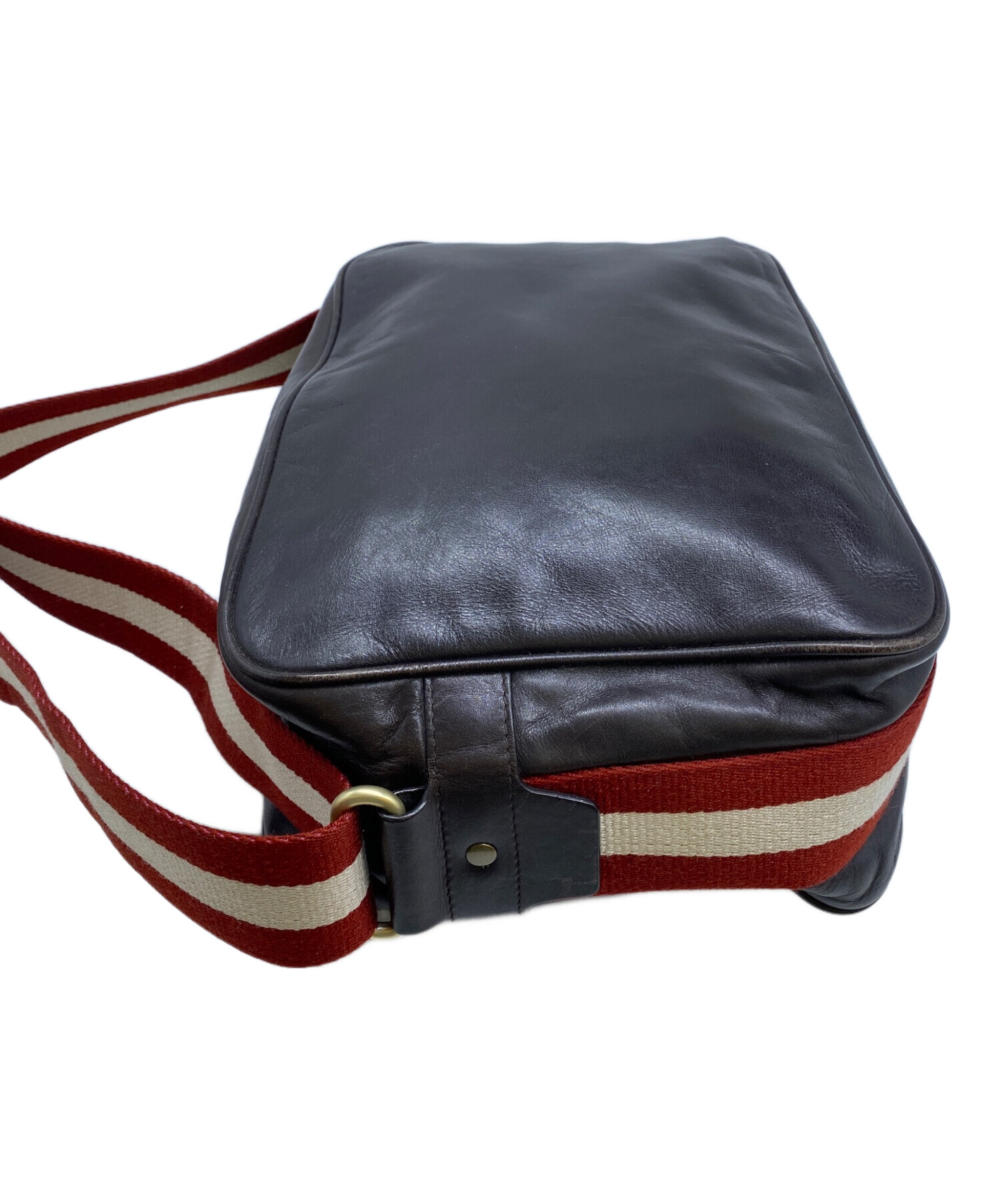 中古・古着通販】BALLY (バリー) BALLY ショルダーバッグ ブラウン