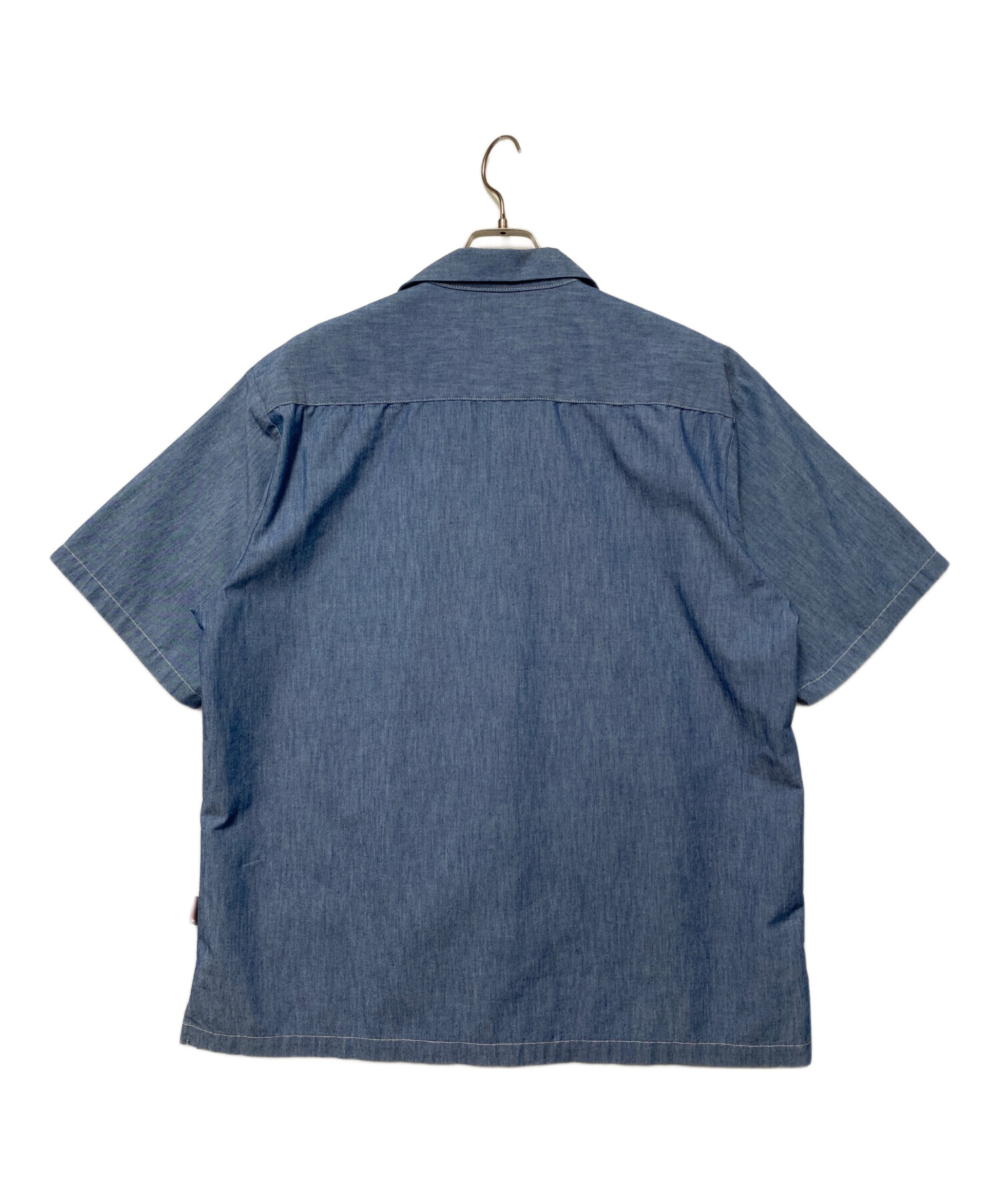 HYSTERIC GLAMOUR 半袖シャツ ライトブルー 中古・古着通販】Hysteric Glamour (ヒステリックグラマー) 半袖シャツ