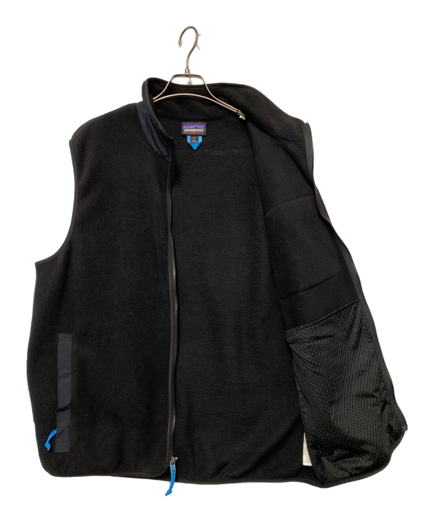 Patagonia シンチラ フリース ベスト 黒 ブラックパタゴニア L 中古・古着通販】Patagonia (パタゴニア) シンチラベスト ブラック