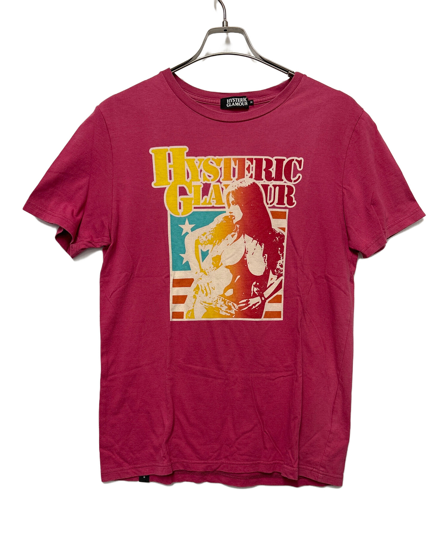 【新品未使用】HYSTERIC GLAMOUR 半袖Tシャツ レッド 中古・古着通販】Hysteric Glamour (ヒステリックグラマー) 半袖T