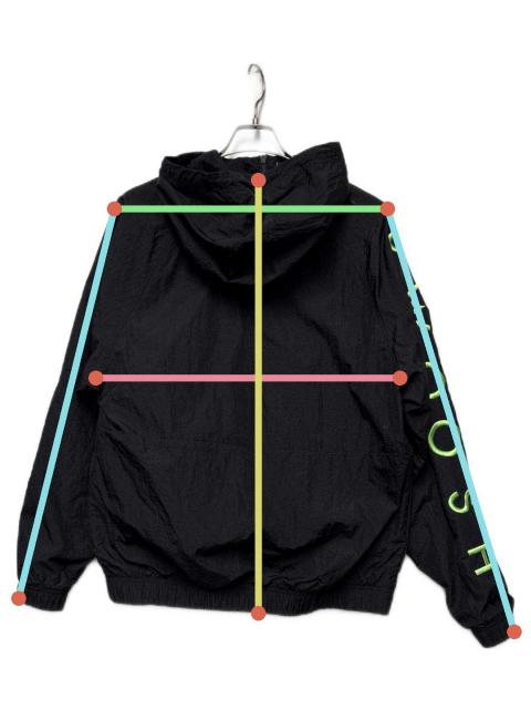 中古・古着通販】NIKE (ナイキ) アノラックパーカー ブラック サイズ:L