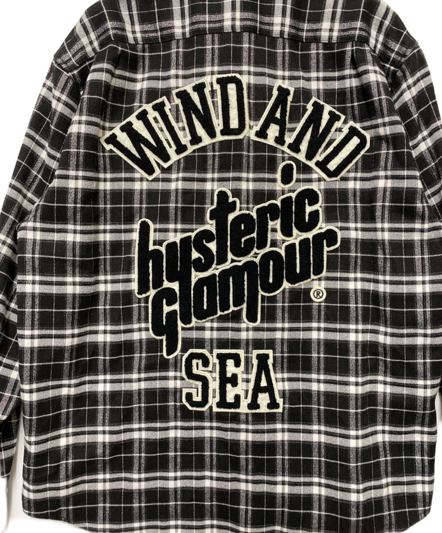 HYSTERIC GLAMOUR × WIND AND SEA 長袖 黒M 中古・古着通販】Hysteric Glamour (ヒステリックグラマー) WIND AND