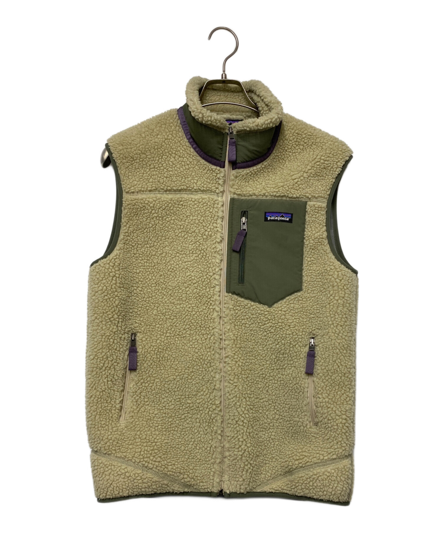 中古・古着通販】Patagonia (パタゴニア) フリースベスト カーキ