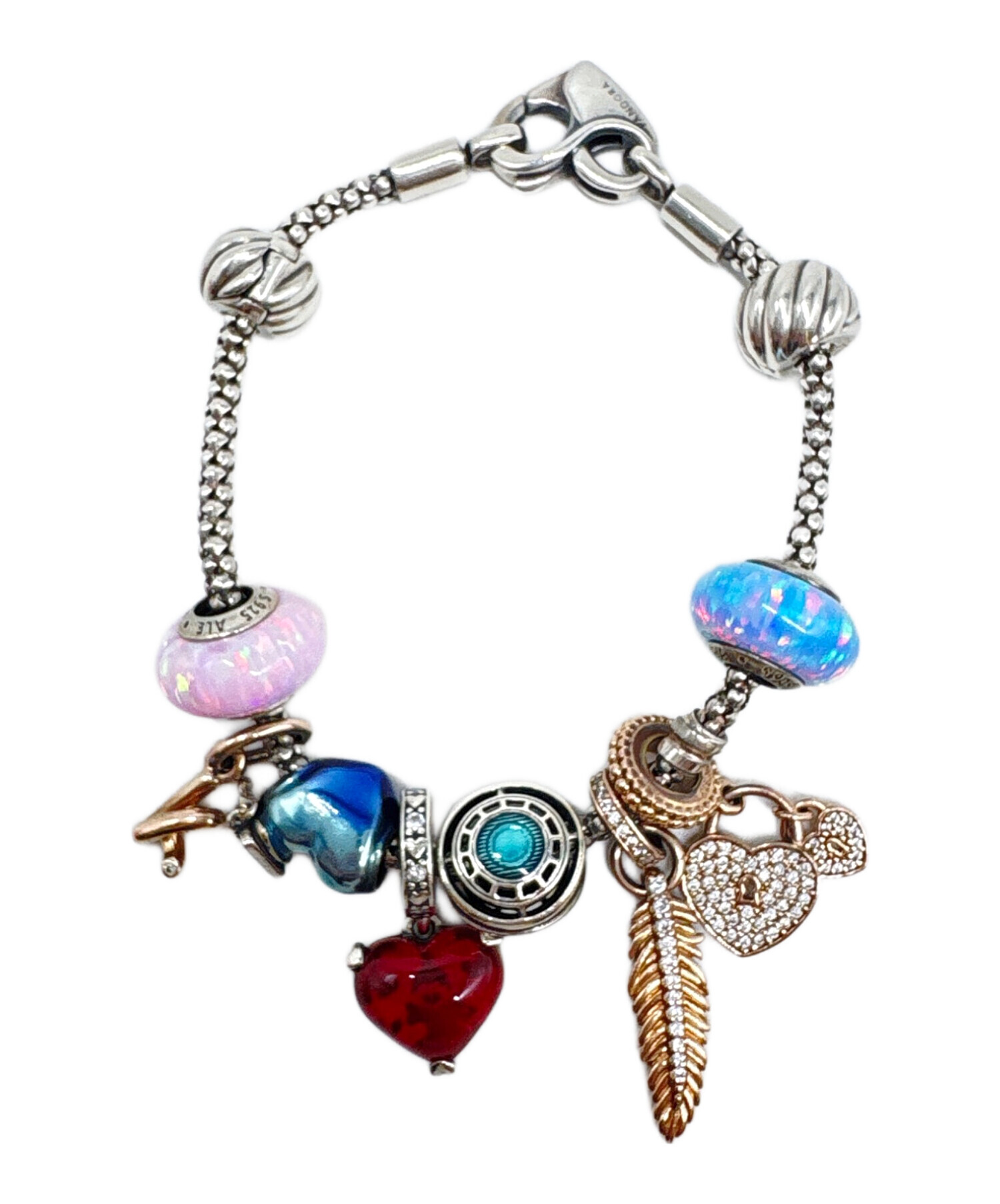 中古・古着通販】PANDORA (パンドラ) チャームブレスレット｜ブランド