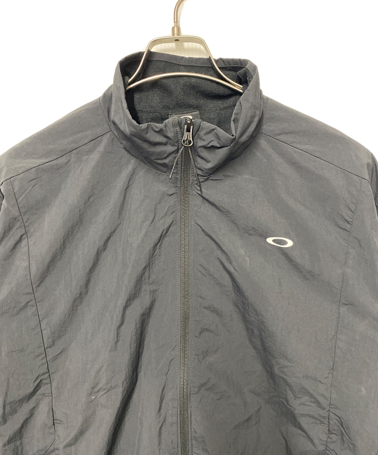 中古・古着通販】OAKLEY (オークリー) ナイロンブルゾン ブラック