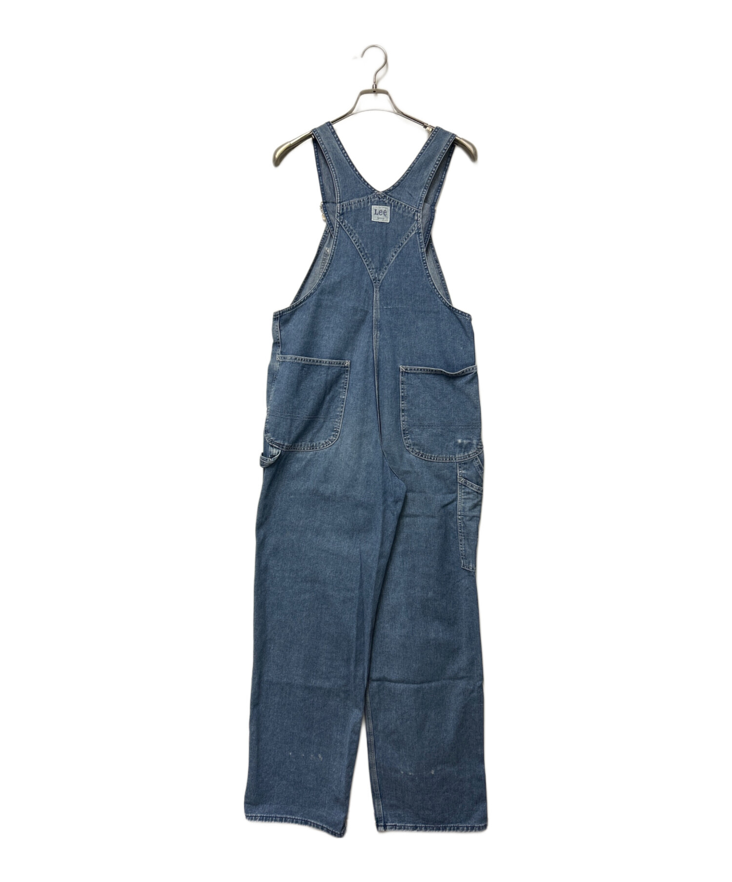 中古・古着通販】LEE (リー) オーバーオール ブルー サイズ:76