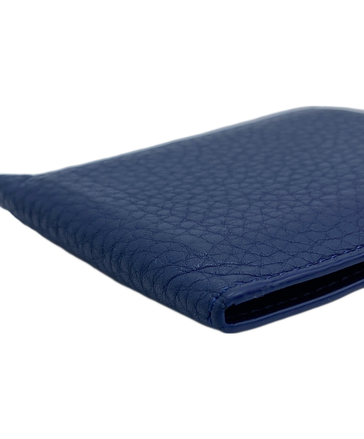 未使用級✨️PELLE MORBIDA ミニウォレット　L字ファスナー　ネイビー 中古・古着通販】PELLE MORBIDA (ペッレモルビダ) コンパクト