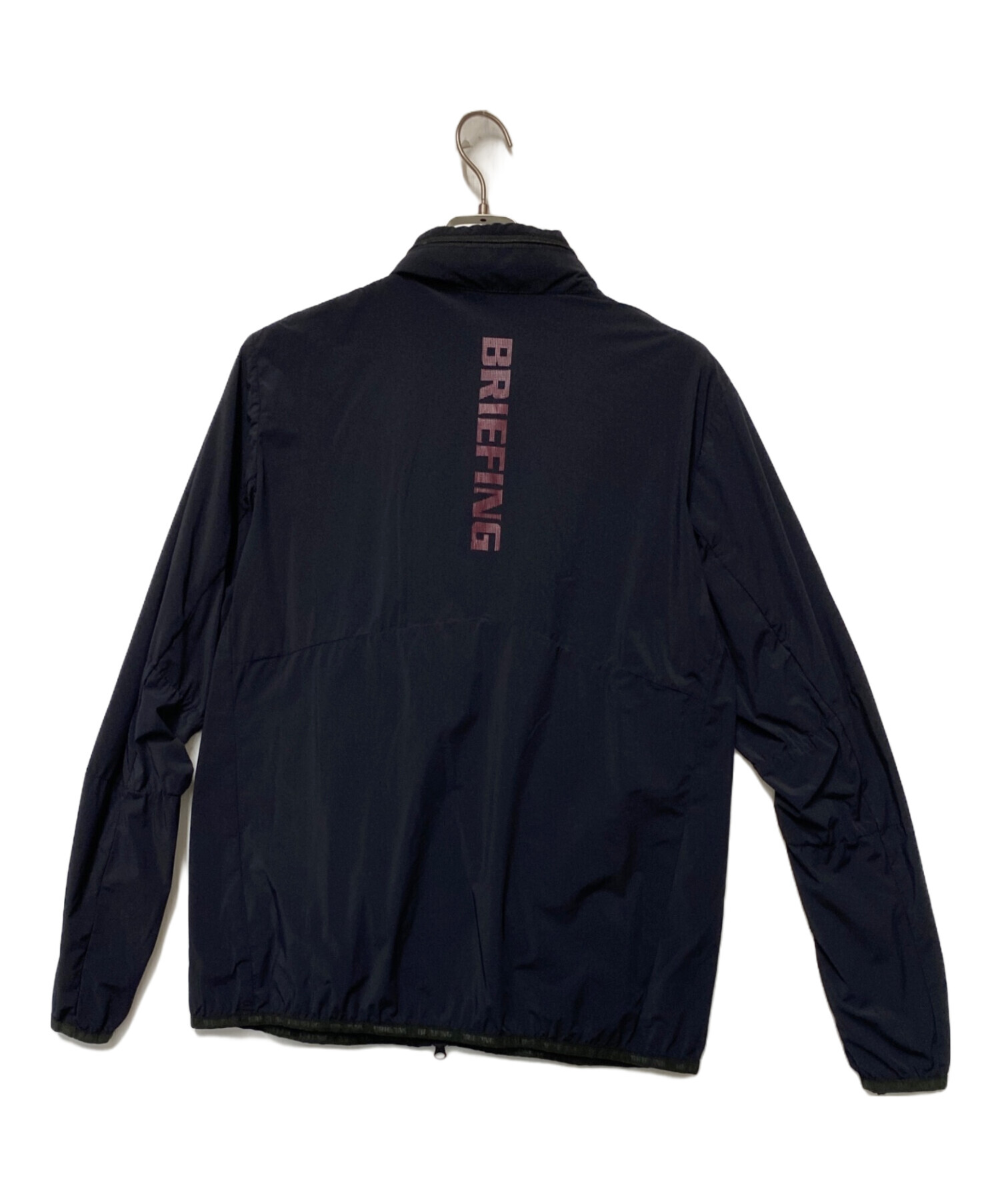 メンズウェア BRIEFING MENS WIND JACKET BRG223M17 中古・古着通販】BRIEFING (ブリーフィング) ゴルフウェア(トップス