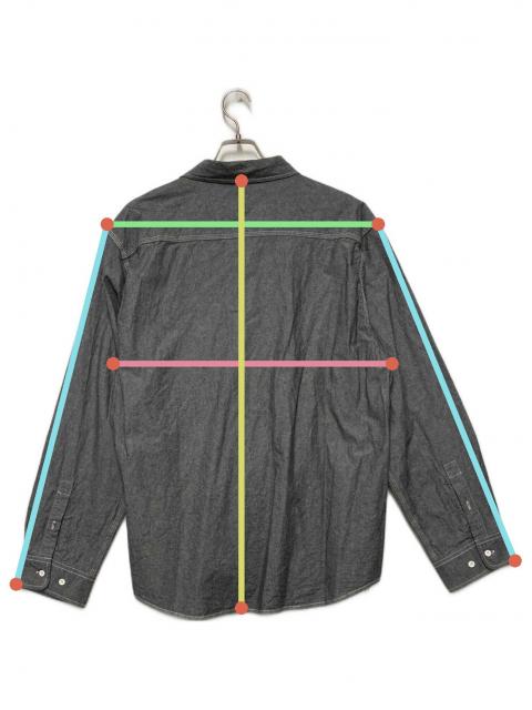 はこ 中古・古着通販】HUF (ハフ) HUF 長袖シャツ グレー サイズ:XL
