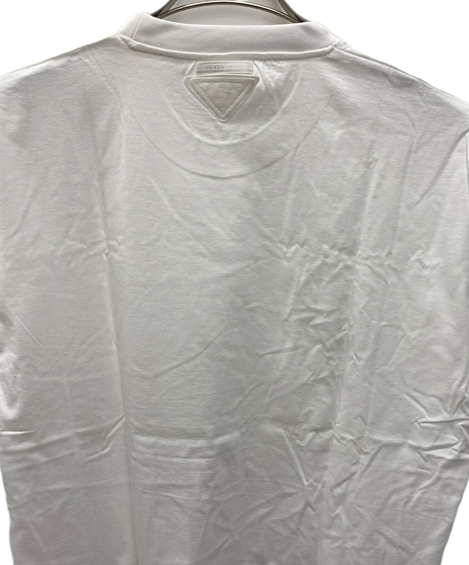 中古・古着通販】PRADA (プラダ) 半袖カットソー ホワイト サイズ:XXXL