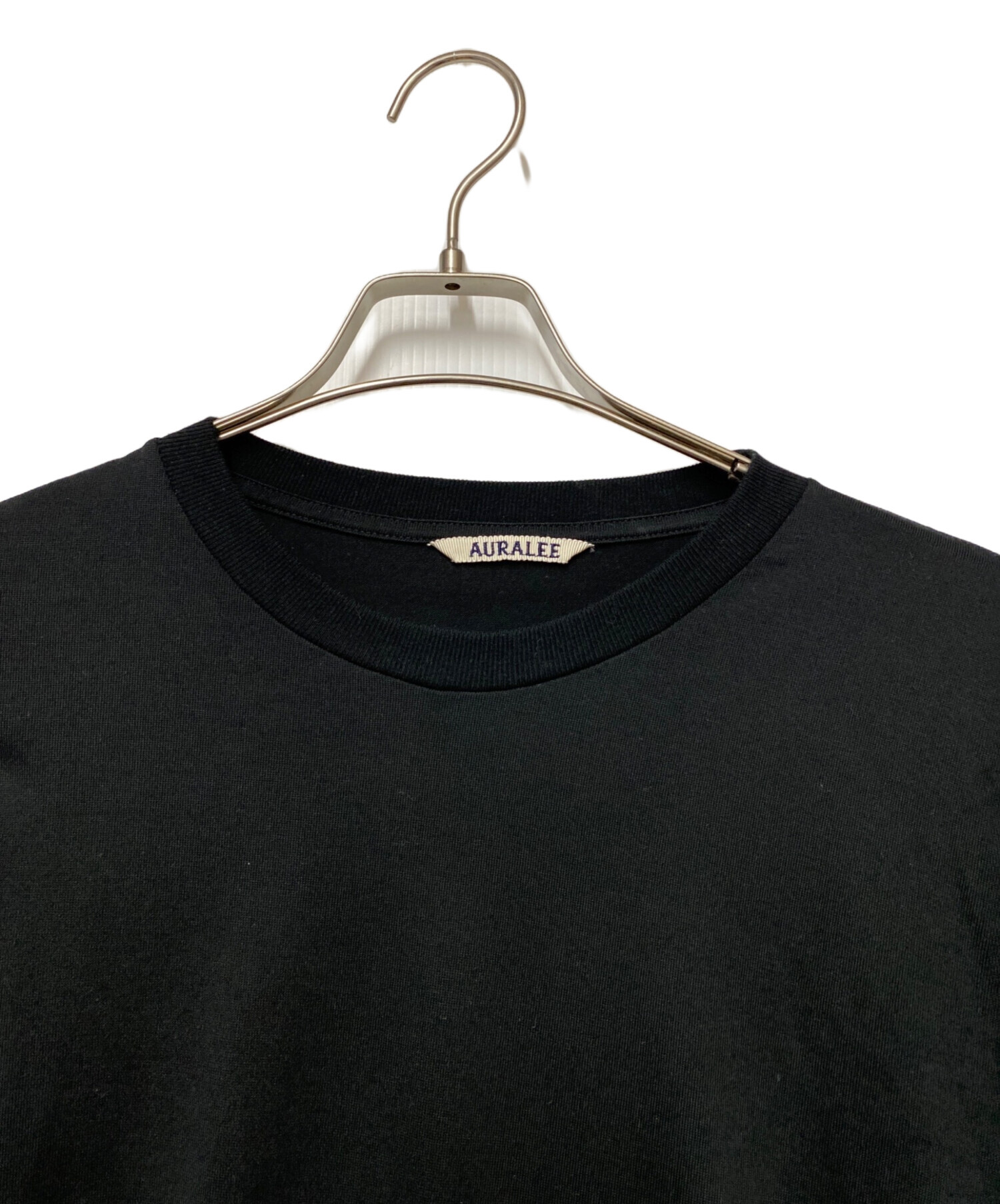 中古・古着通販】AURALEE (オーラリー) 長袖カットソー ブラック