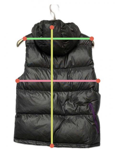 中古・古着通販】OAKLEY (オークリー) ダウンベスト パープル×ブラック