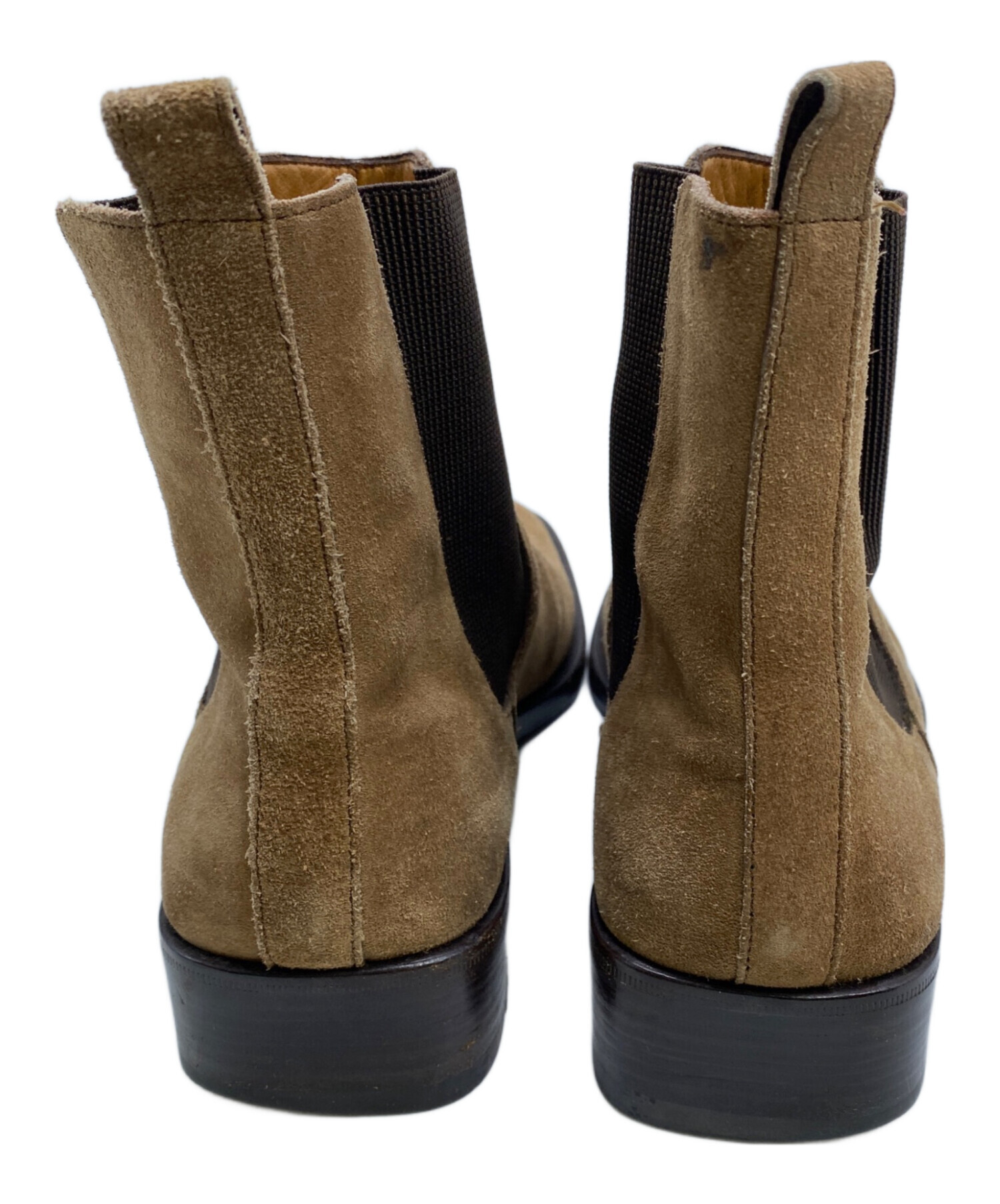 中古・古着通販】GUCCI (グッチ) サイドゴアブーツ ブラウン サイズ:42