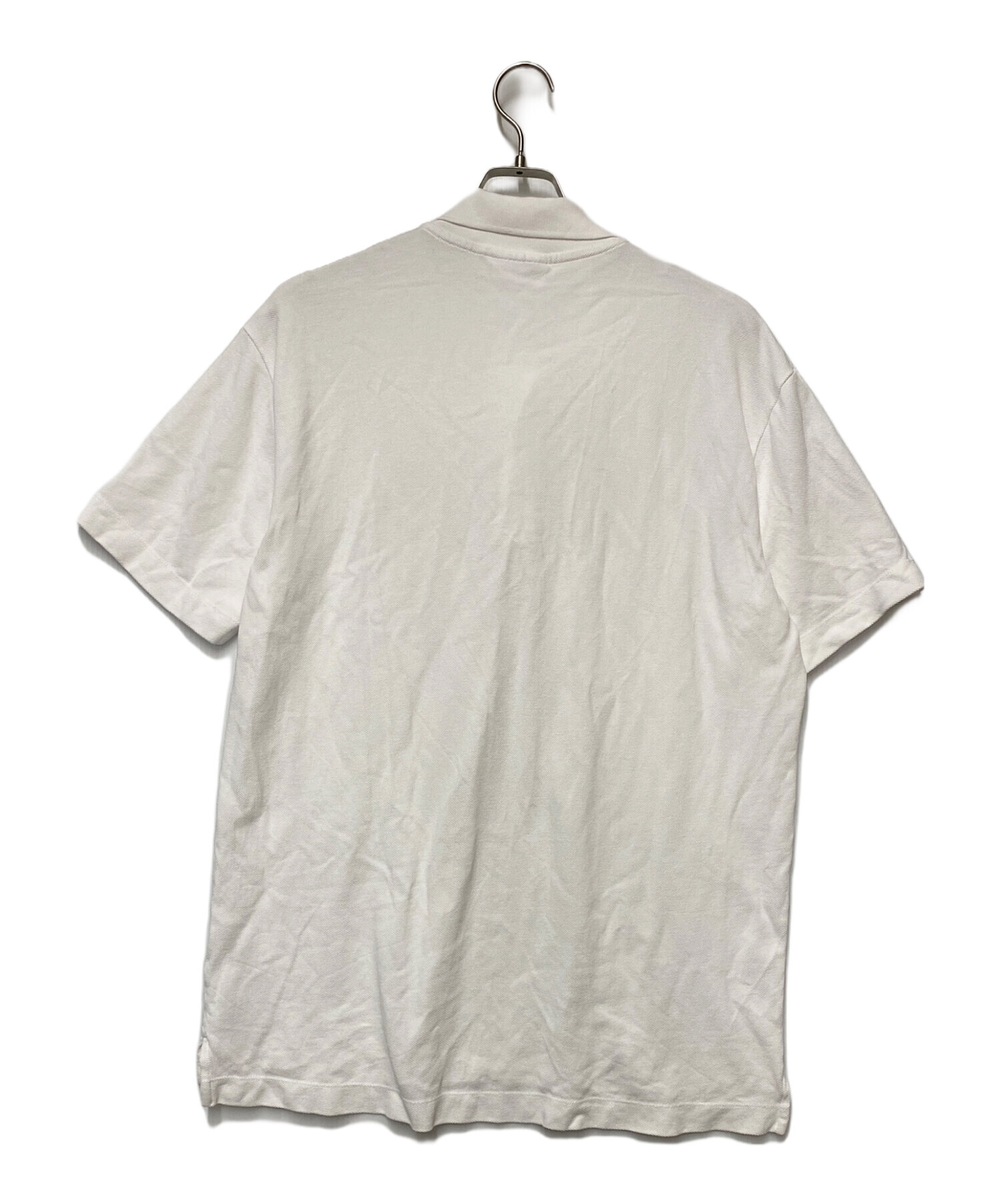 りょうプロフメゾンキツネ　M ホワイト　ポロシャツ　新品未着用 中古・古着通販】MAISON KITSUNE (メゾンキツネ) ポロシャツ ホワイト