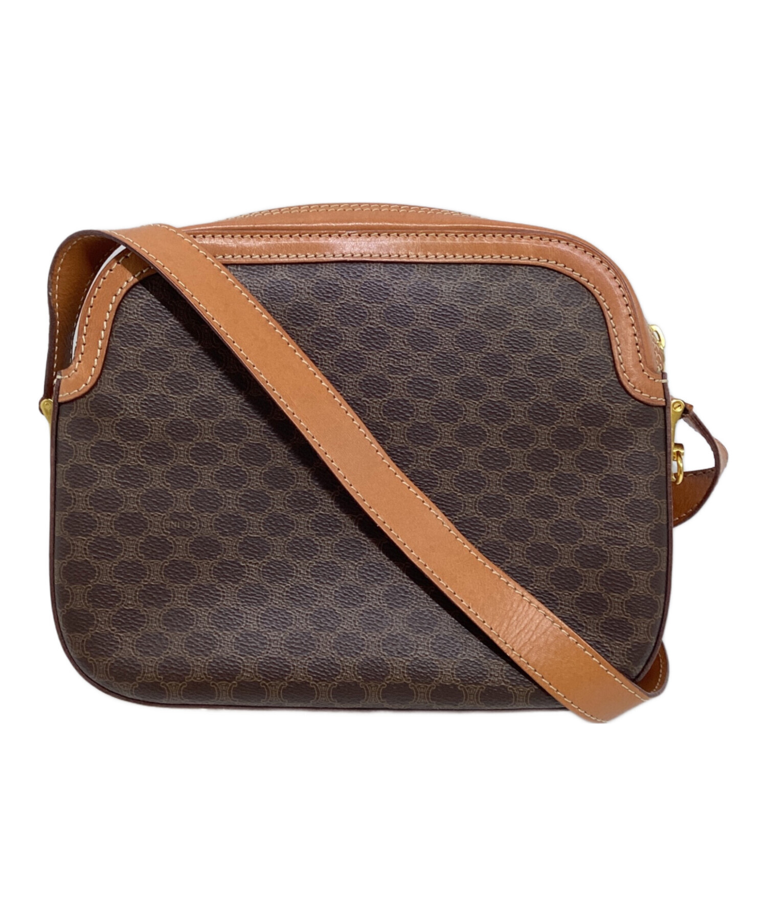 中古・古着通販】CELINE (セリーヌ) ショルダーバッグ ブラウン