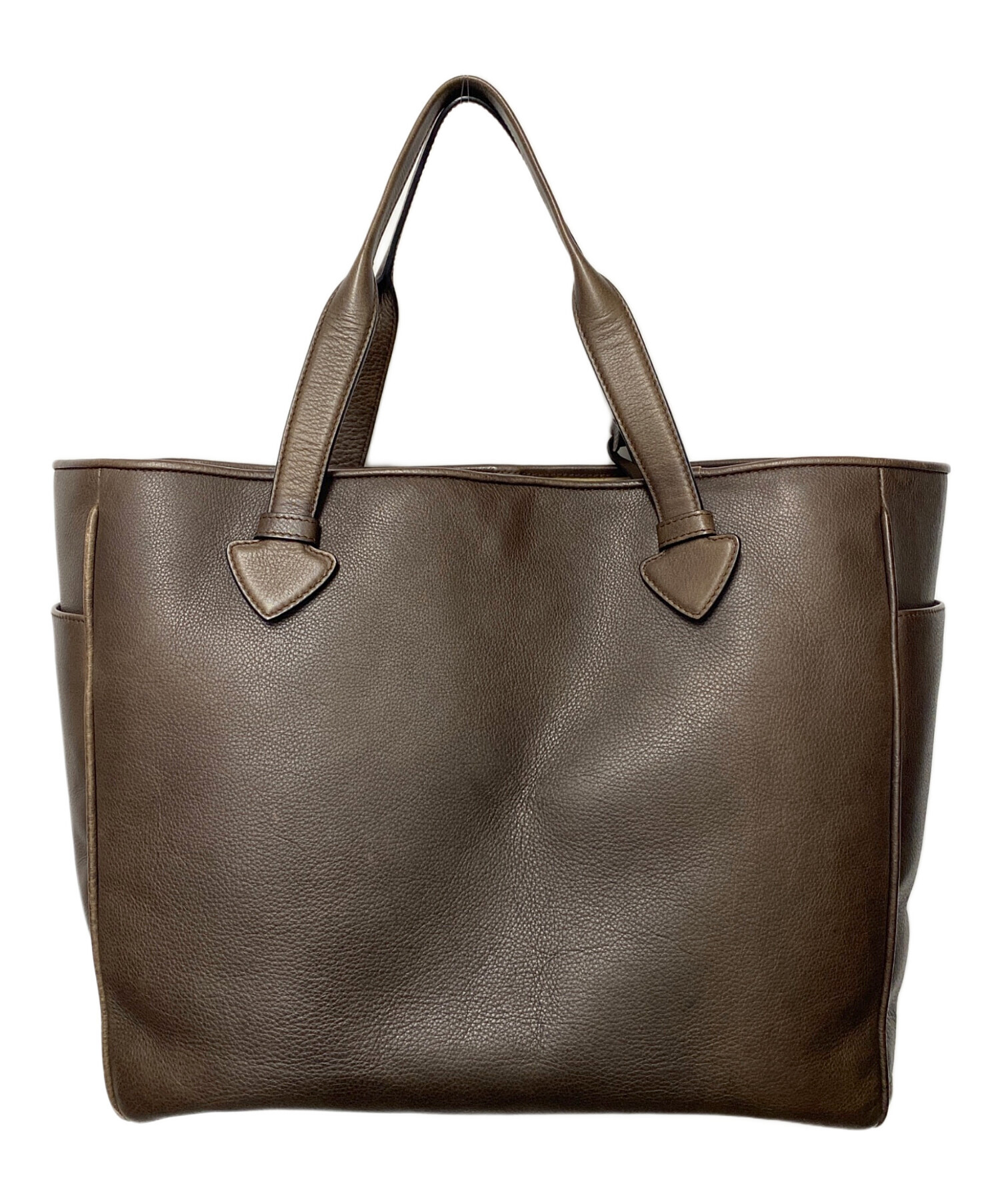 中古・古着通販】LOEWE (ロエベ) ヘリテージトートバッグ ブラウン