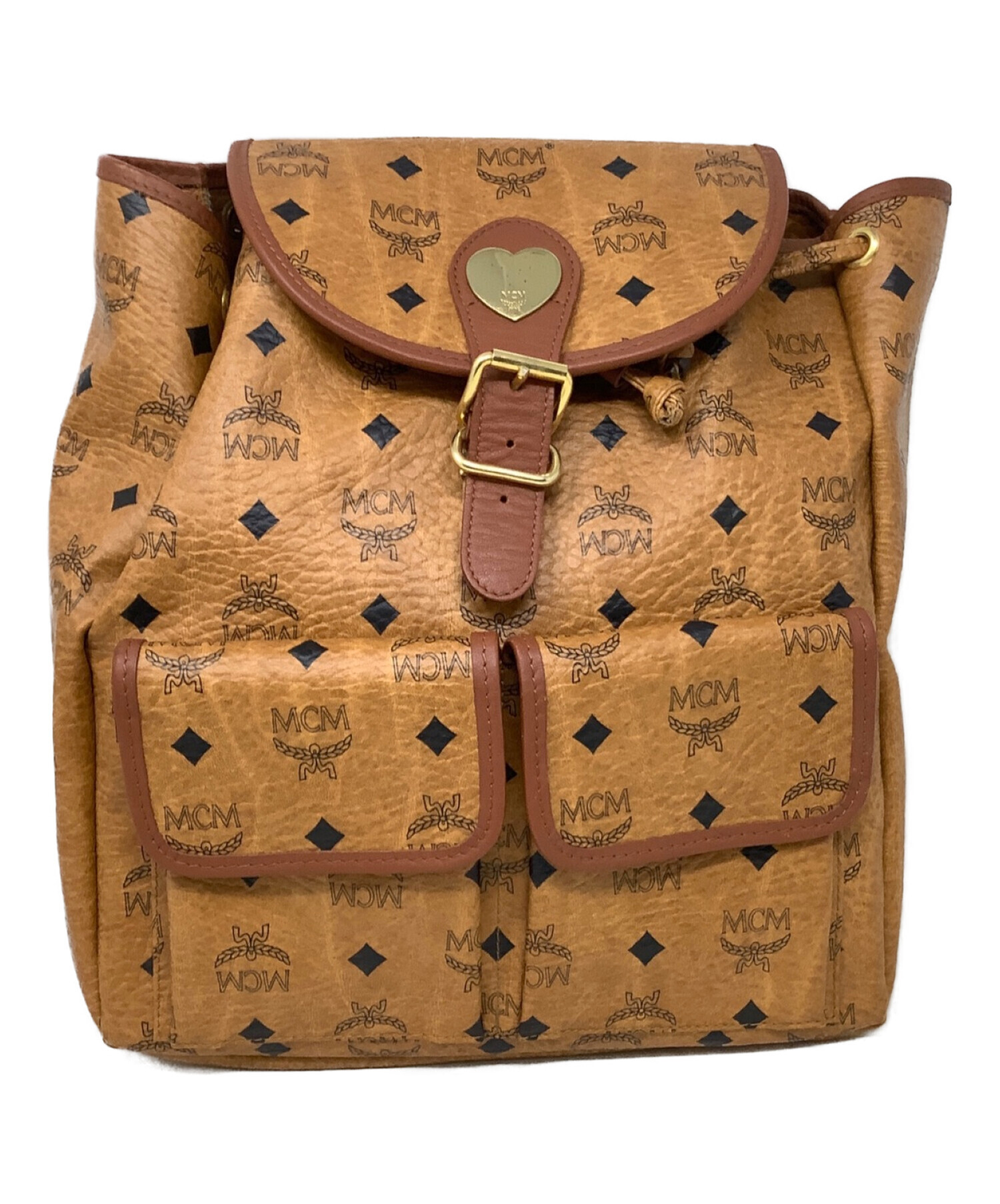 中古・古着通販】MCM (エムシーエム) ハートプレートヴィンテージ  