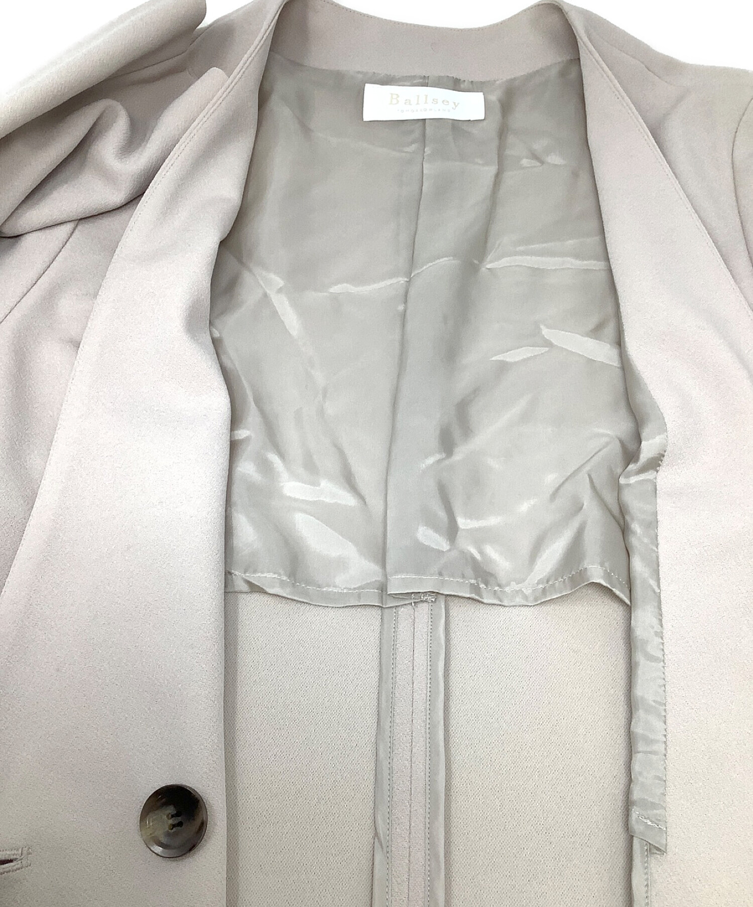 中古・古着通販】BALLSEY (ボールジィ) ダブルブレストノーカラー