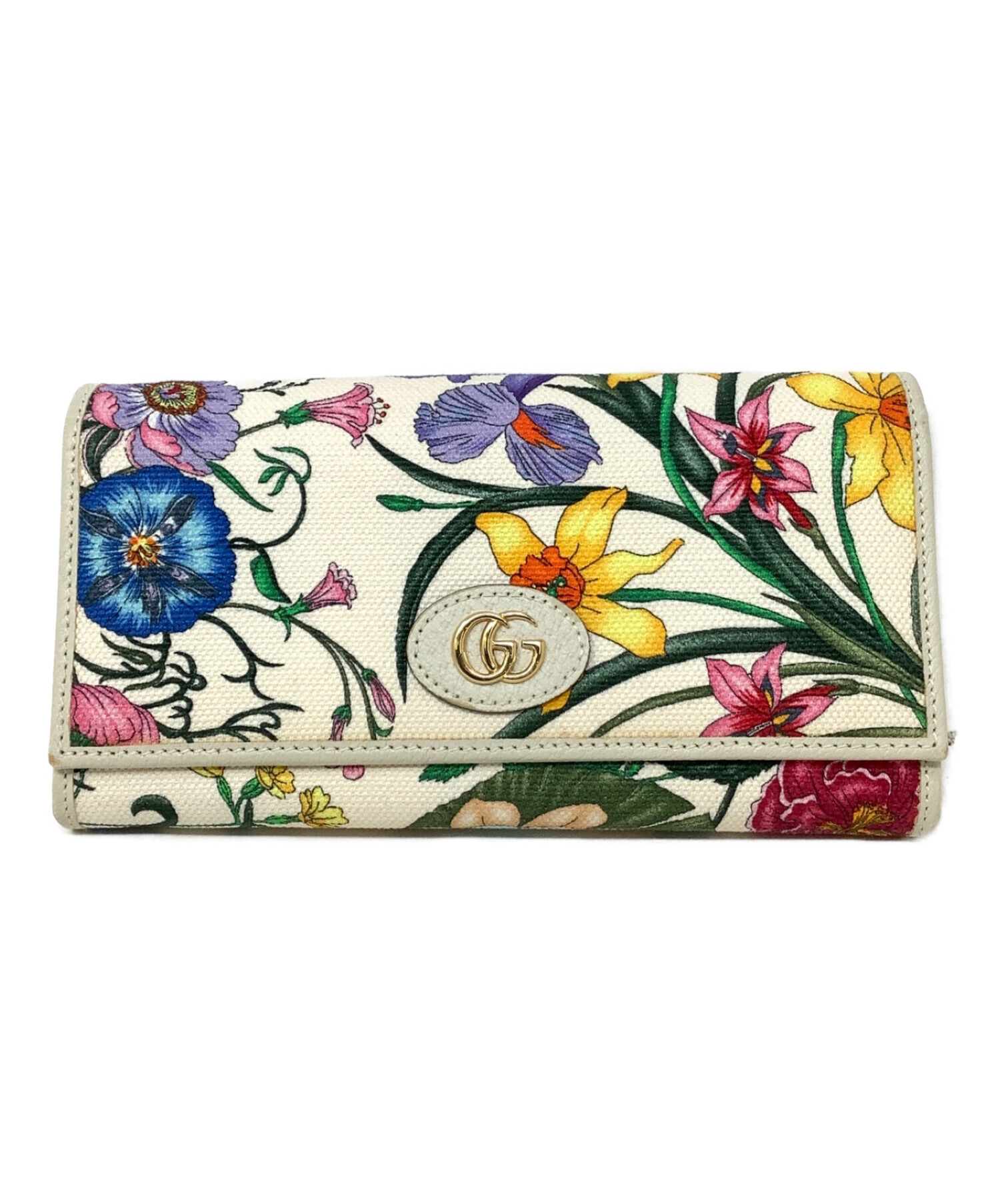 中古・古着通販】GUCCI (グッチ) ショルダーウォレット ベージュ 
