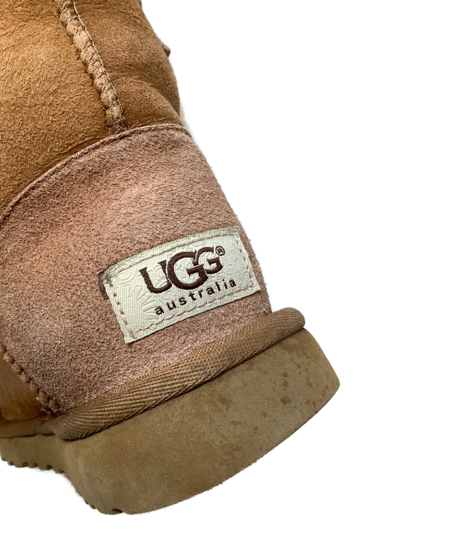 UGG ブラウン ムートンブーツ サイズ5 UGG ブラウン ムートンブーツ厚底24.5㎝