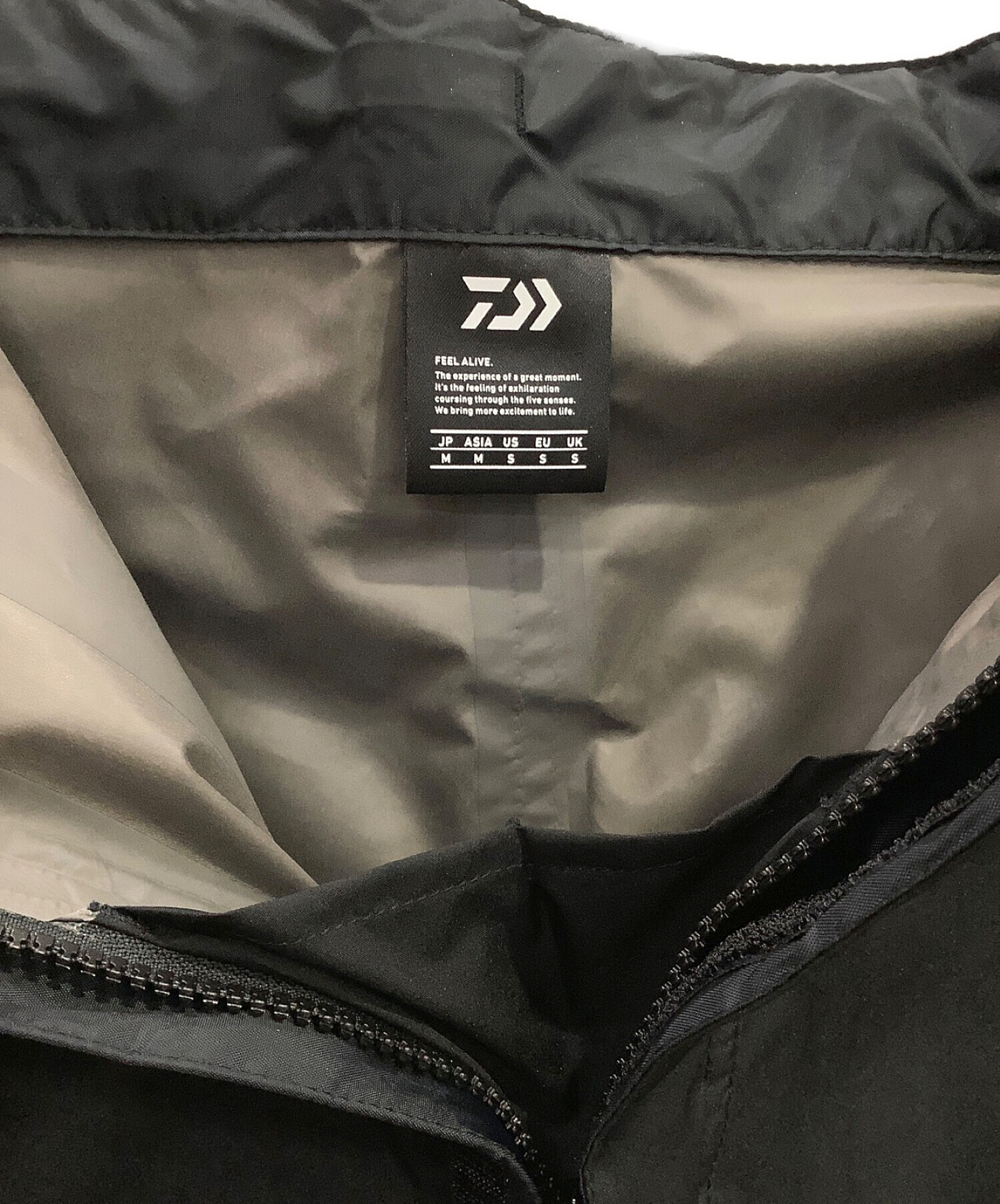 中古・古着通販】DAIWA (ダイワ) セットアップレインスーツ ブラック