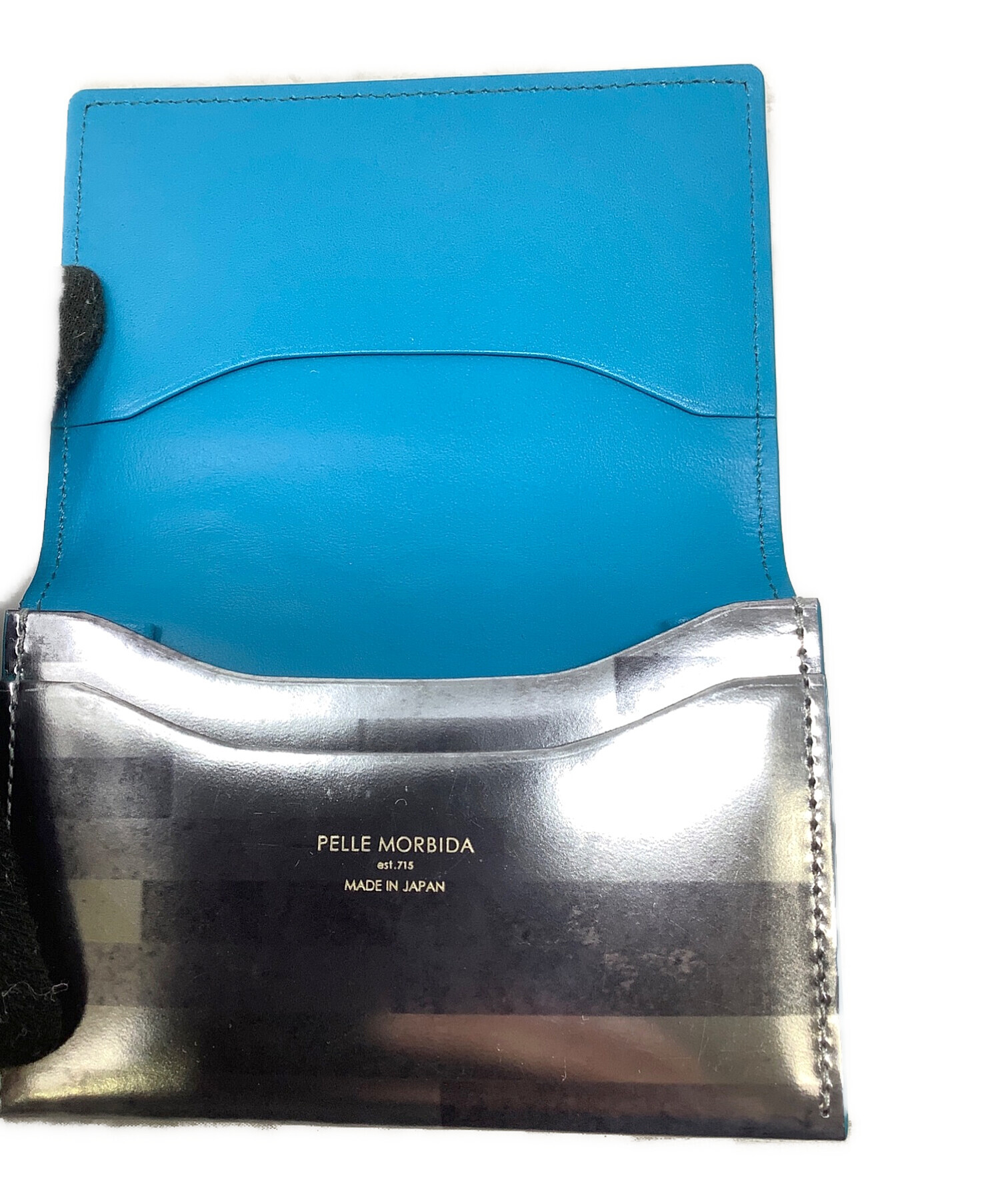 未使用　新品　ペッレモルビダ　　カードケース　ラウンドファスナー　レザー 中古・古着通販】PELLE MORBIDA (ペッレモルビダ) カードケース