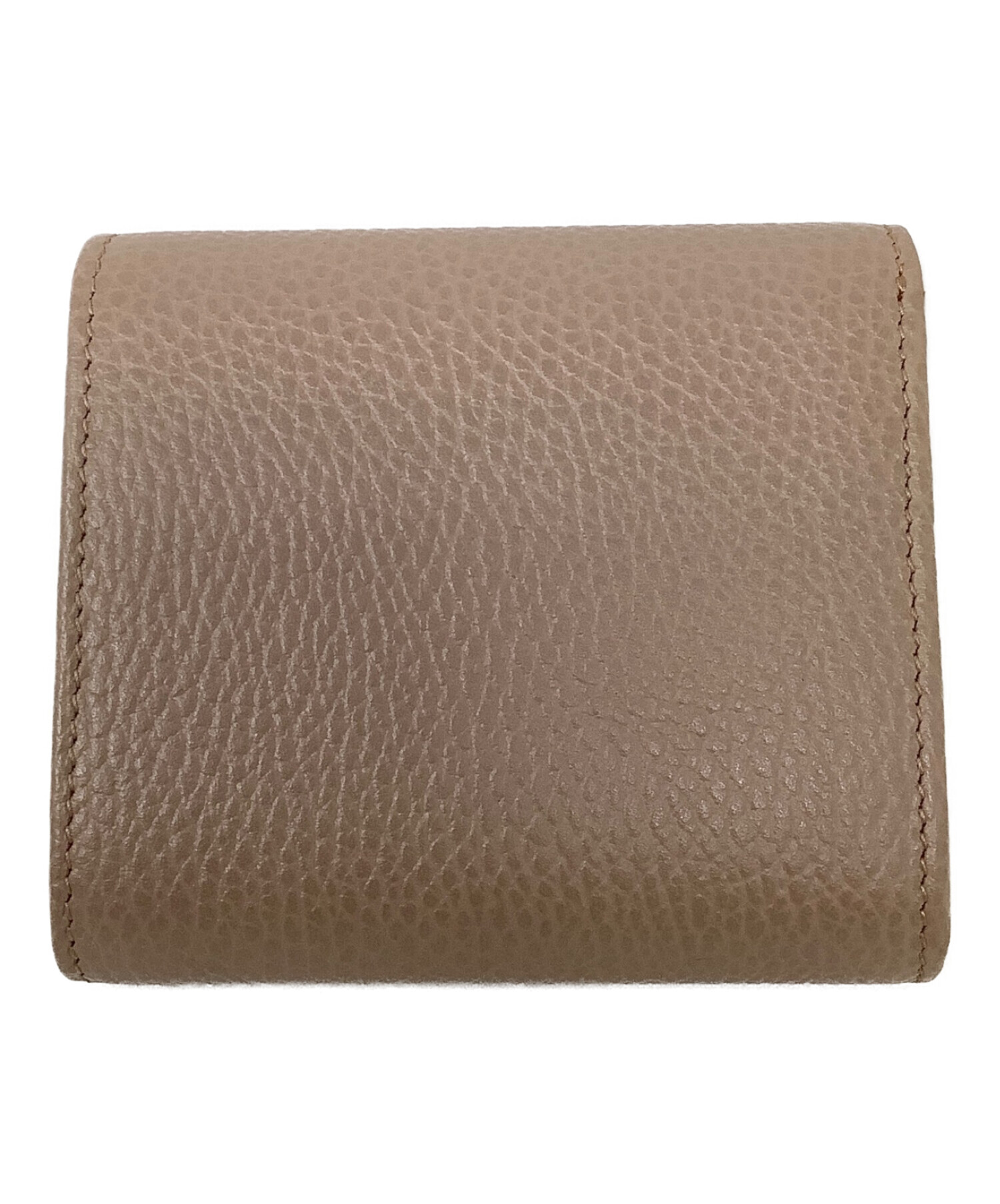 GUCCI GGマーモント 二つ折り財布 ブラウン 中古・古着通販】GUCCI (グッチ) 2つ折り財布 GUCCI（グッチ） 598587