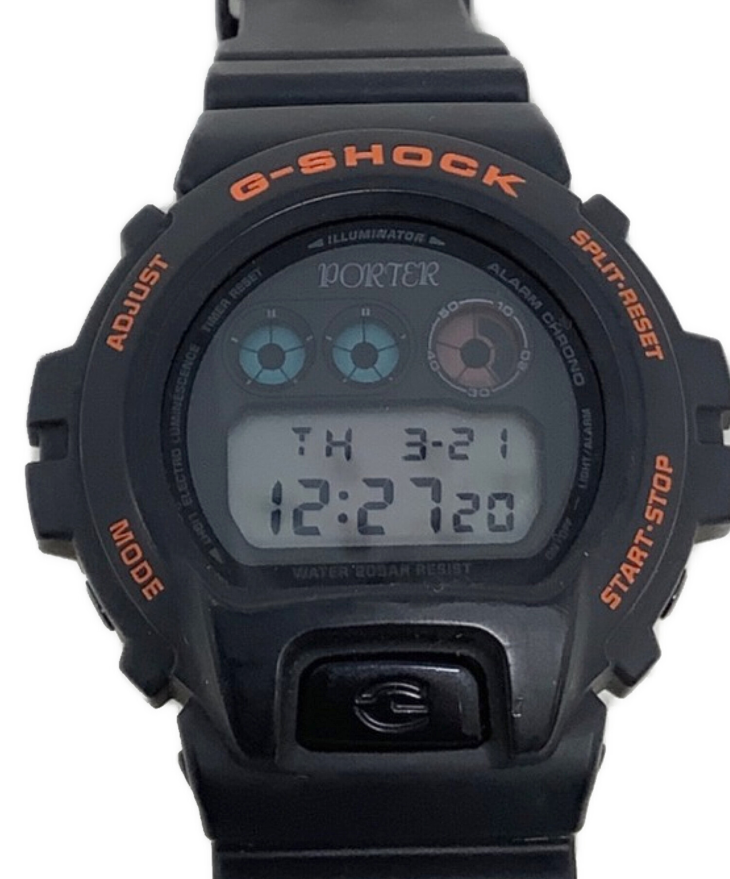 中古・古着通販】CASIO (カシオ) PORTER (ポーター) デジタルウォッチ 