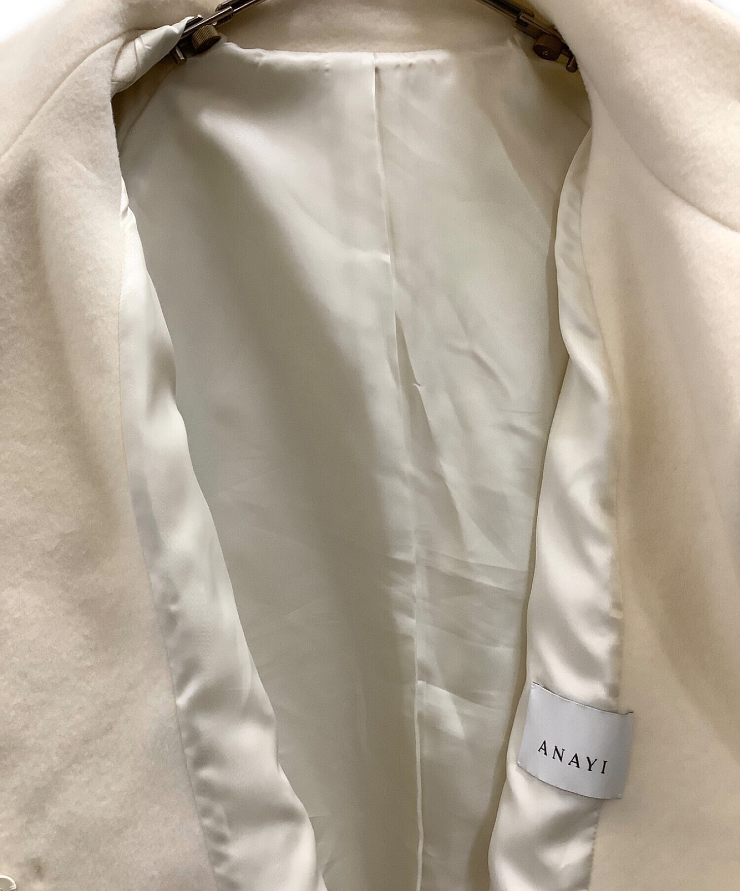 中古・古着通販】ANAYI (アナイ) ウールビーバーショートコート