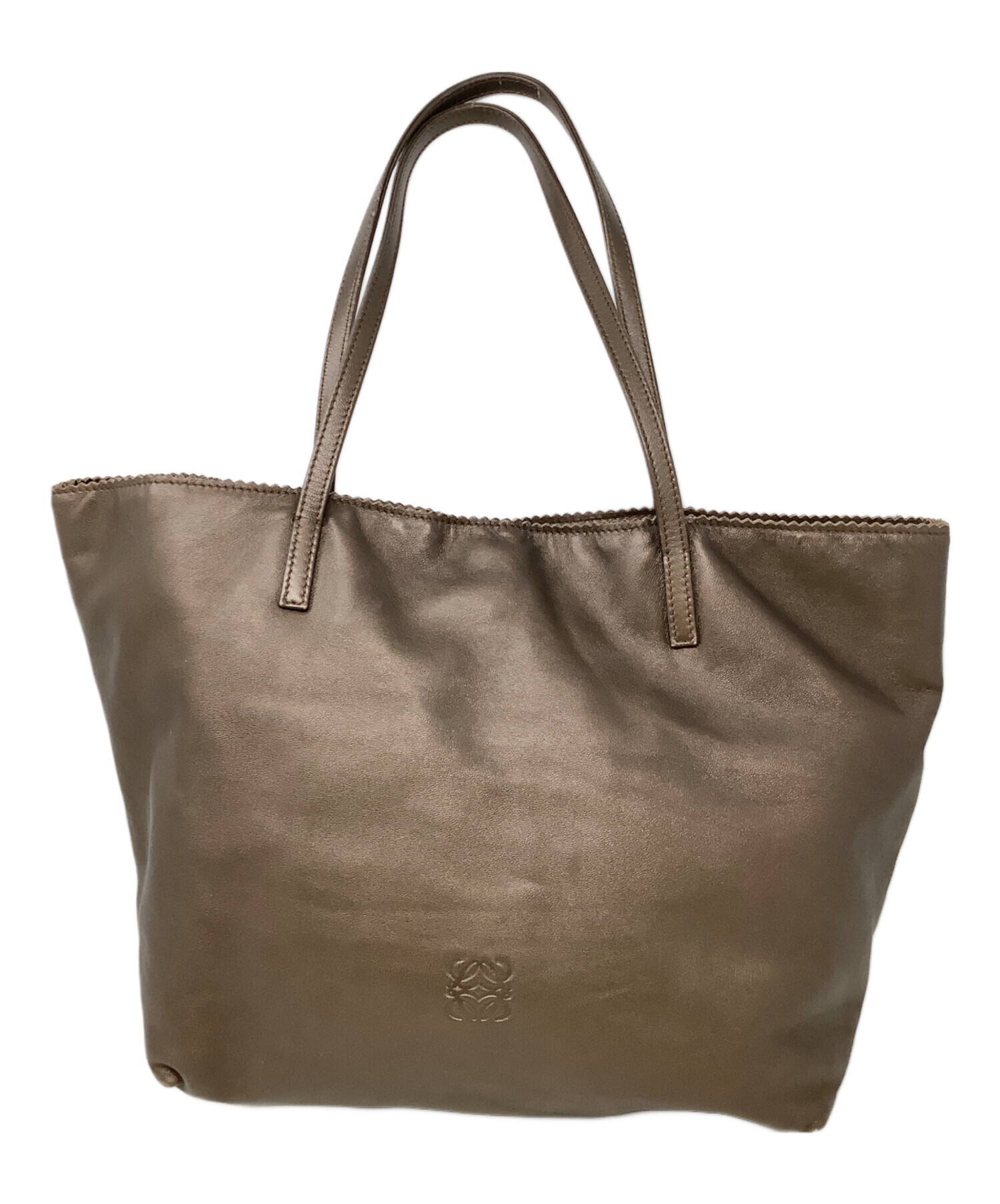 中古・古着通販】LOEWE (ロエベ) レザートートバッグ LOEWE（ロエベ 