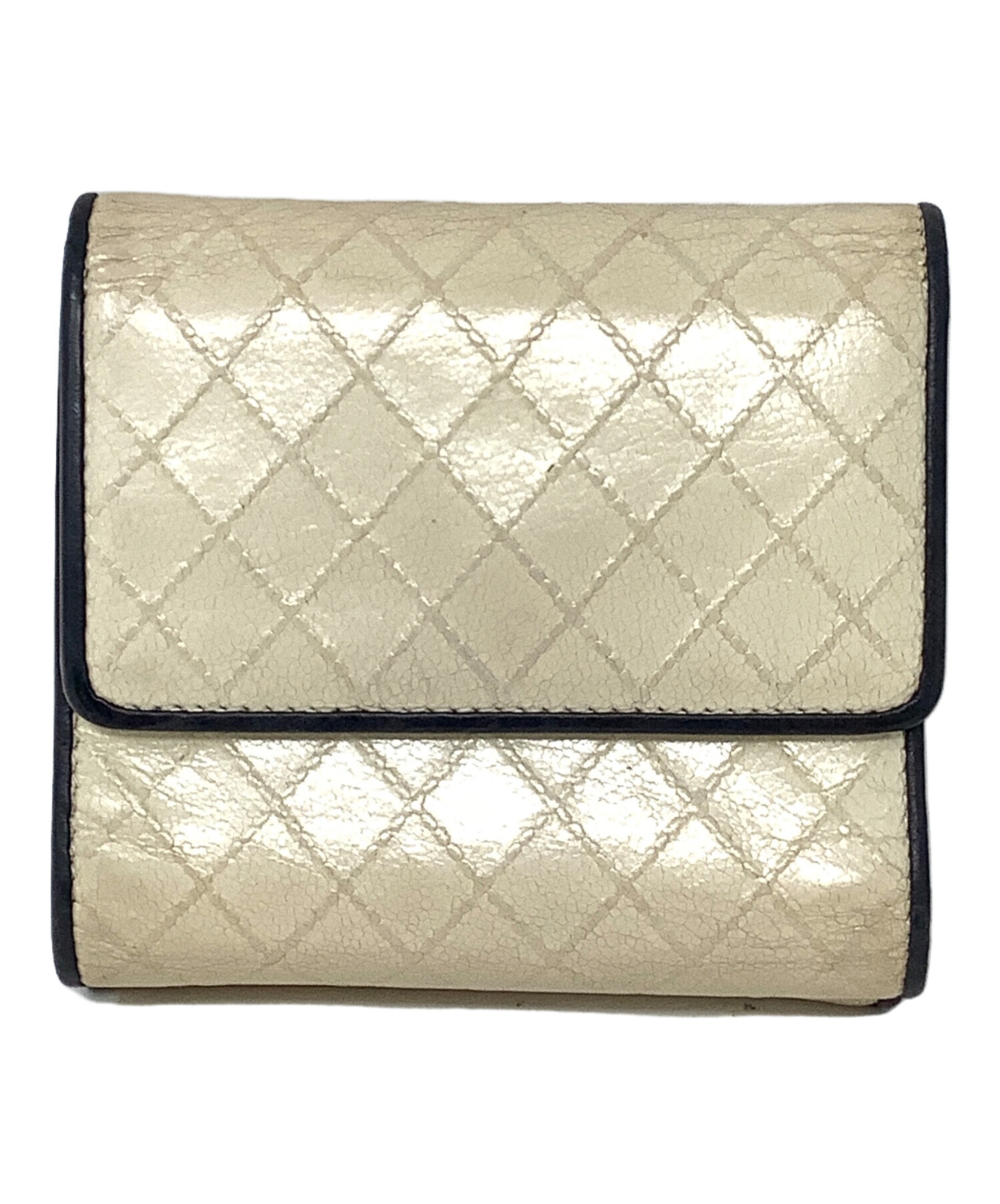 中古・古着通販】CHANEL (シャネル) 3つ折り財布 CHANEL(シャネル