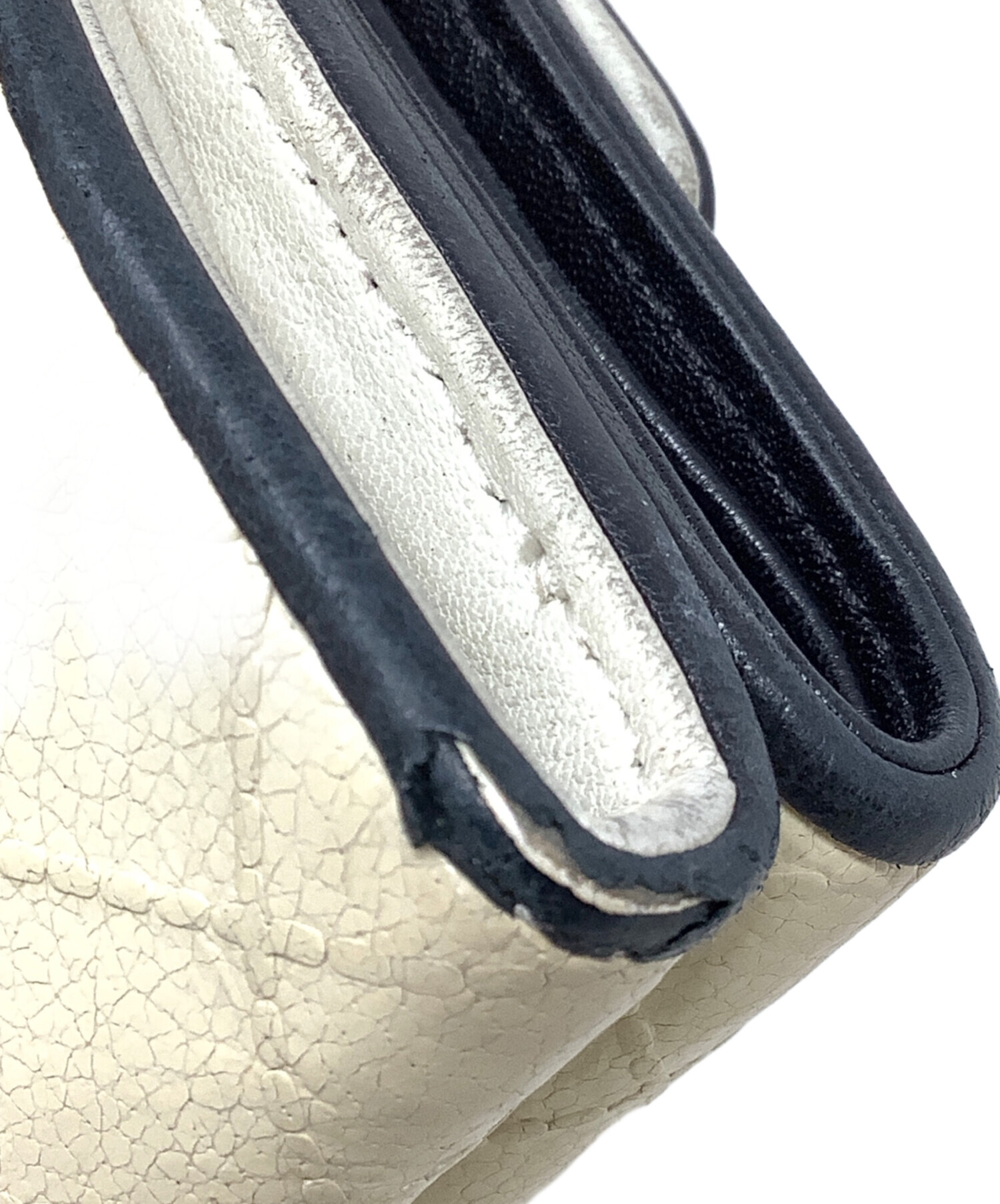 【良品】シャネル CHANEL 三つ折り財布 ビコローレ バイカラー 中古・古着通販】CHANEL (シャネル) 3つ折り財布 CHANEL(シャネル