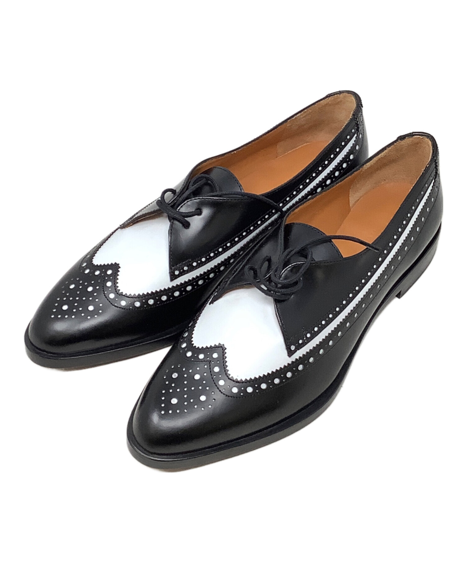 中古・古着通販】CLERGERIE (クレジュリー) ウィングチップシューズ