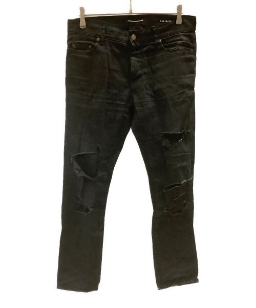 中古・古着通販】Saint Laurent Paris (サンローランパリ) デストロイ