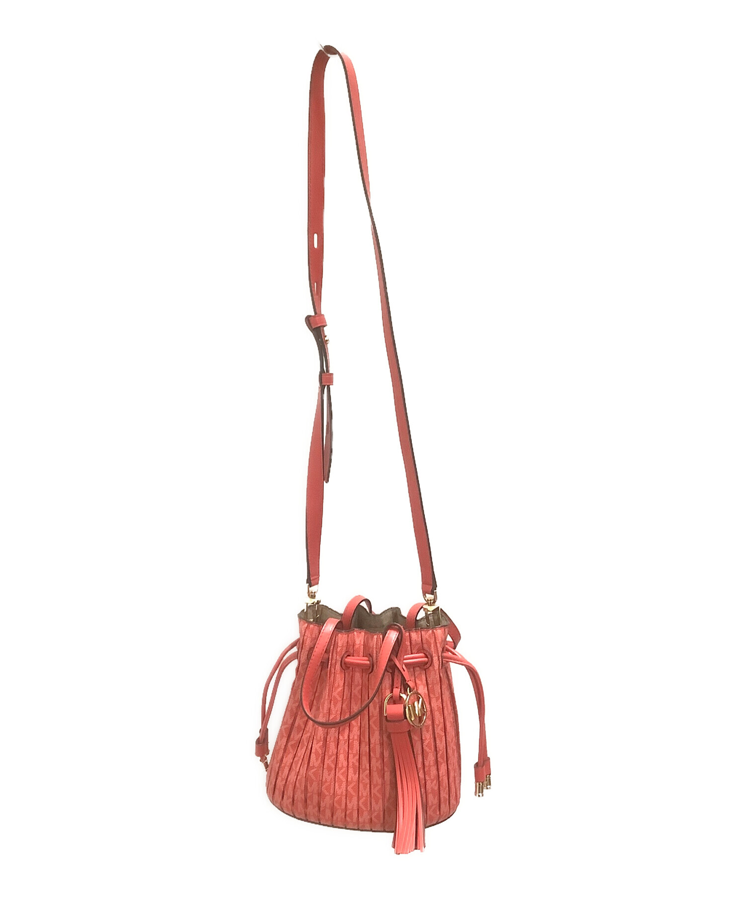 中古・古着通販】MICHAEL KORS (マイケルコース) 巾着ショルダーバッグ