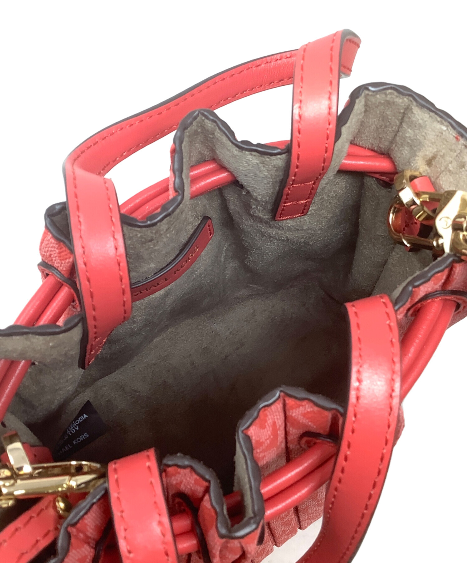 中古・古着通販】MICHAEL KORS (マイケルコース) 巾着ショルダーバッグ