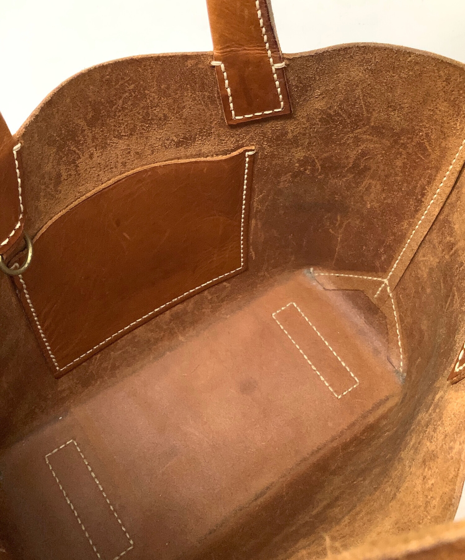 中古・古着通販】genten (ゲンテン) トートバッグ genten ブラウン