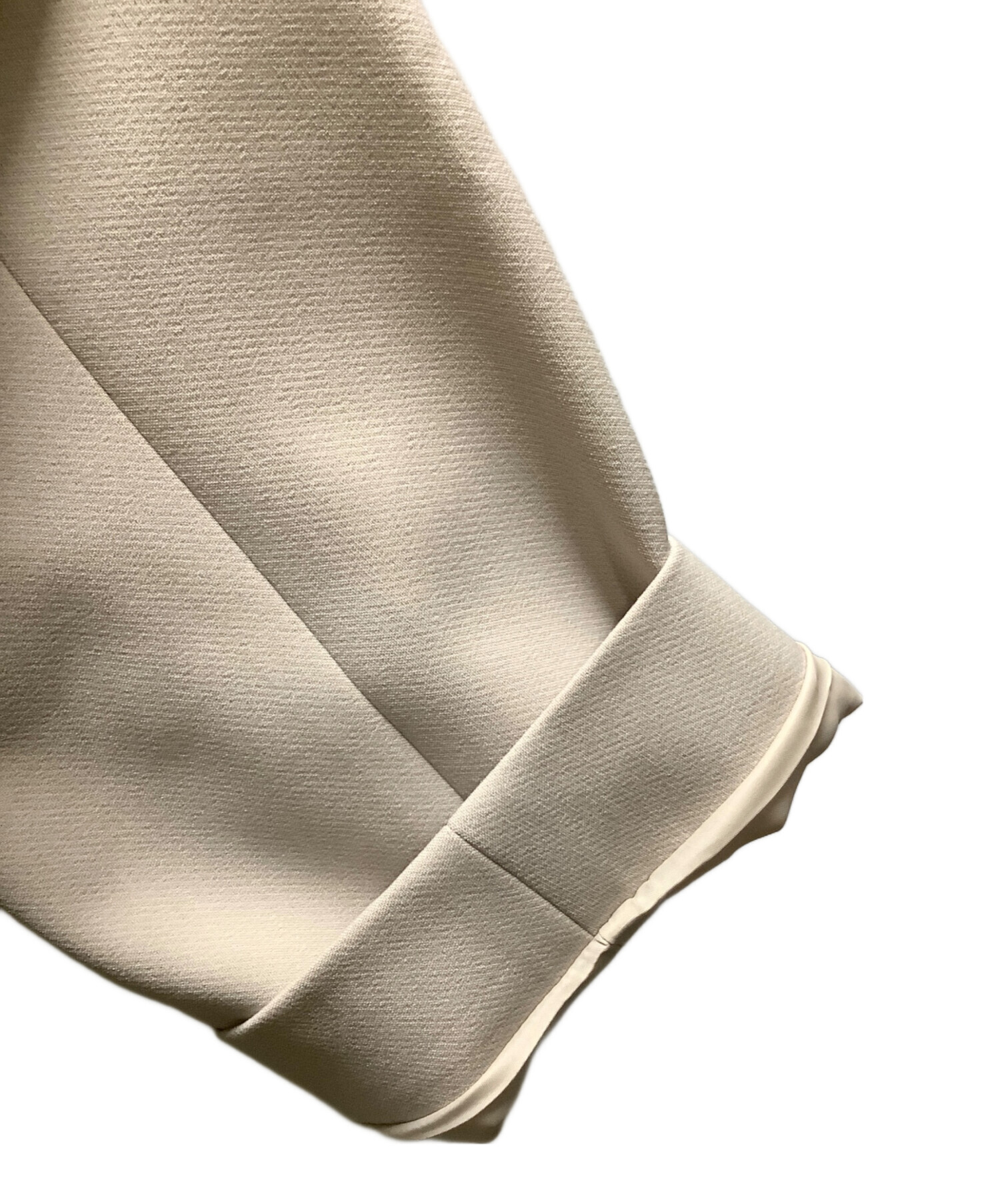 ナツハゼ　ENコート2点 ネイビー 【防風】メルトンショートステンコート ストレッチ 無地 nero